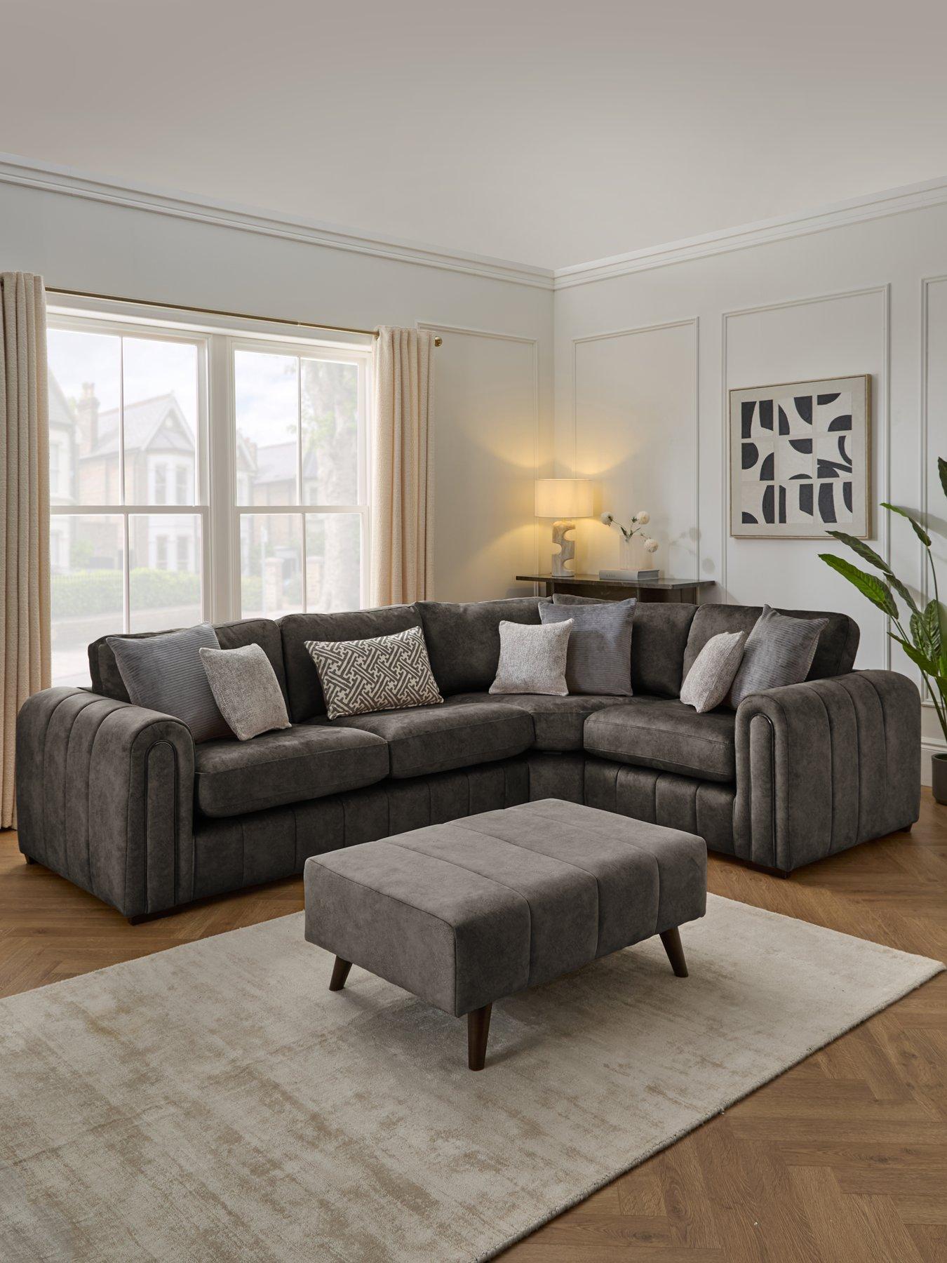 undefined Amara Rh Double Arm Corner W Footstool