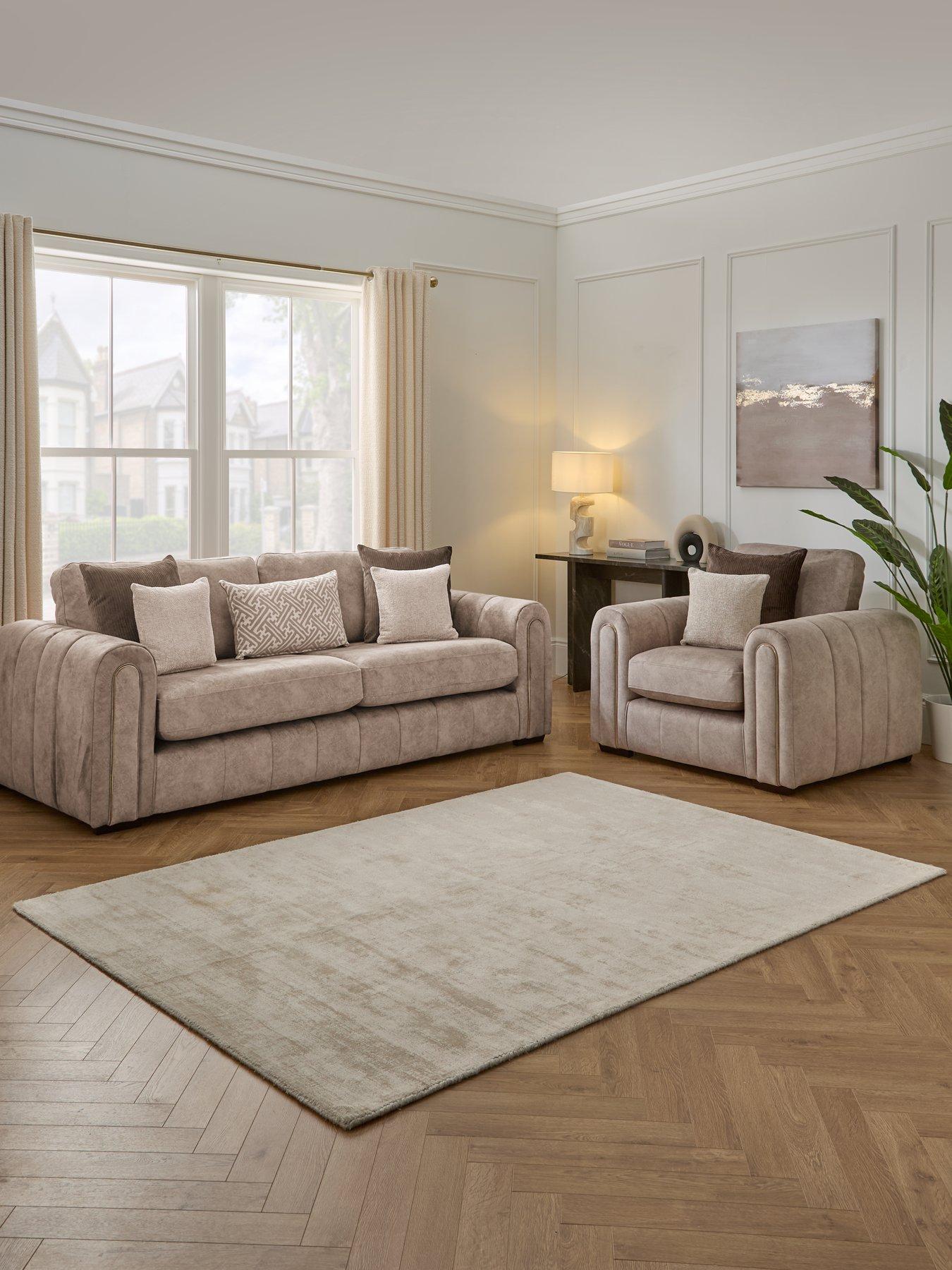 Very Home Amara 3 + Chair - Made to Order in the UK