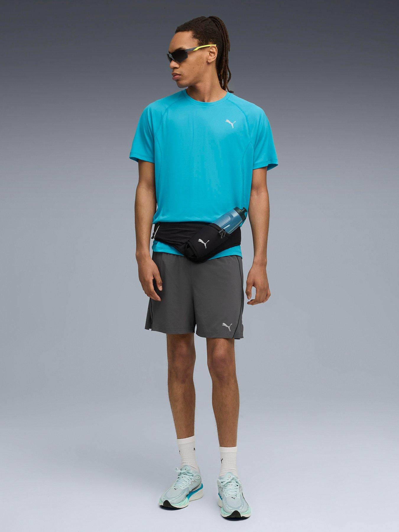 Image 3 of 5 of Puma Mens Running Velocity T-Shirt - Blue