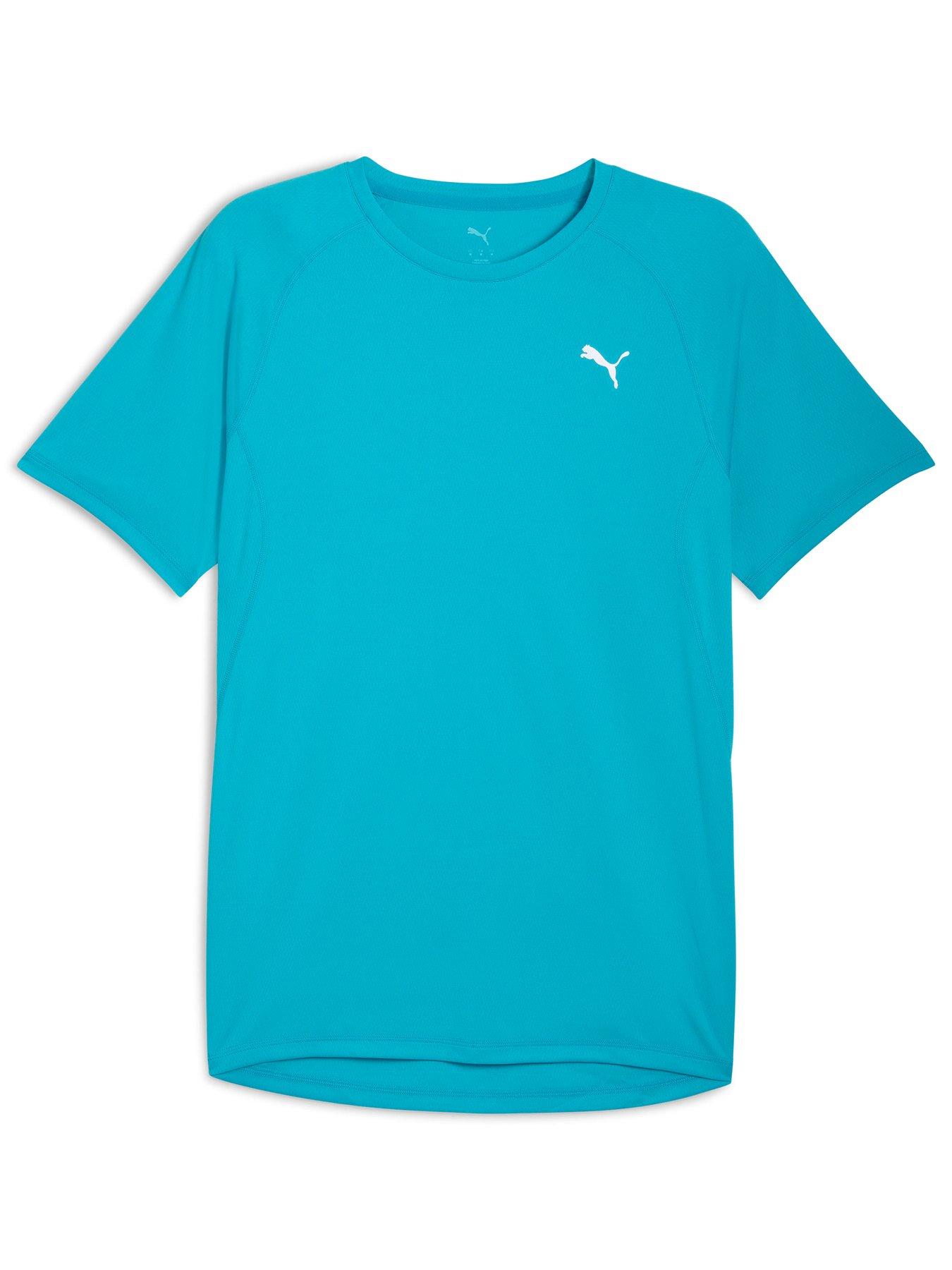 Image 4 of 5 of Puma Mens Running Velocity T-Shirt - Blue