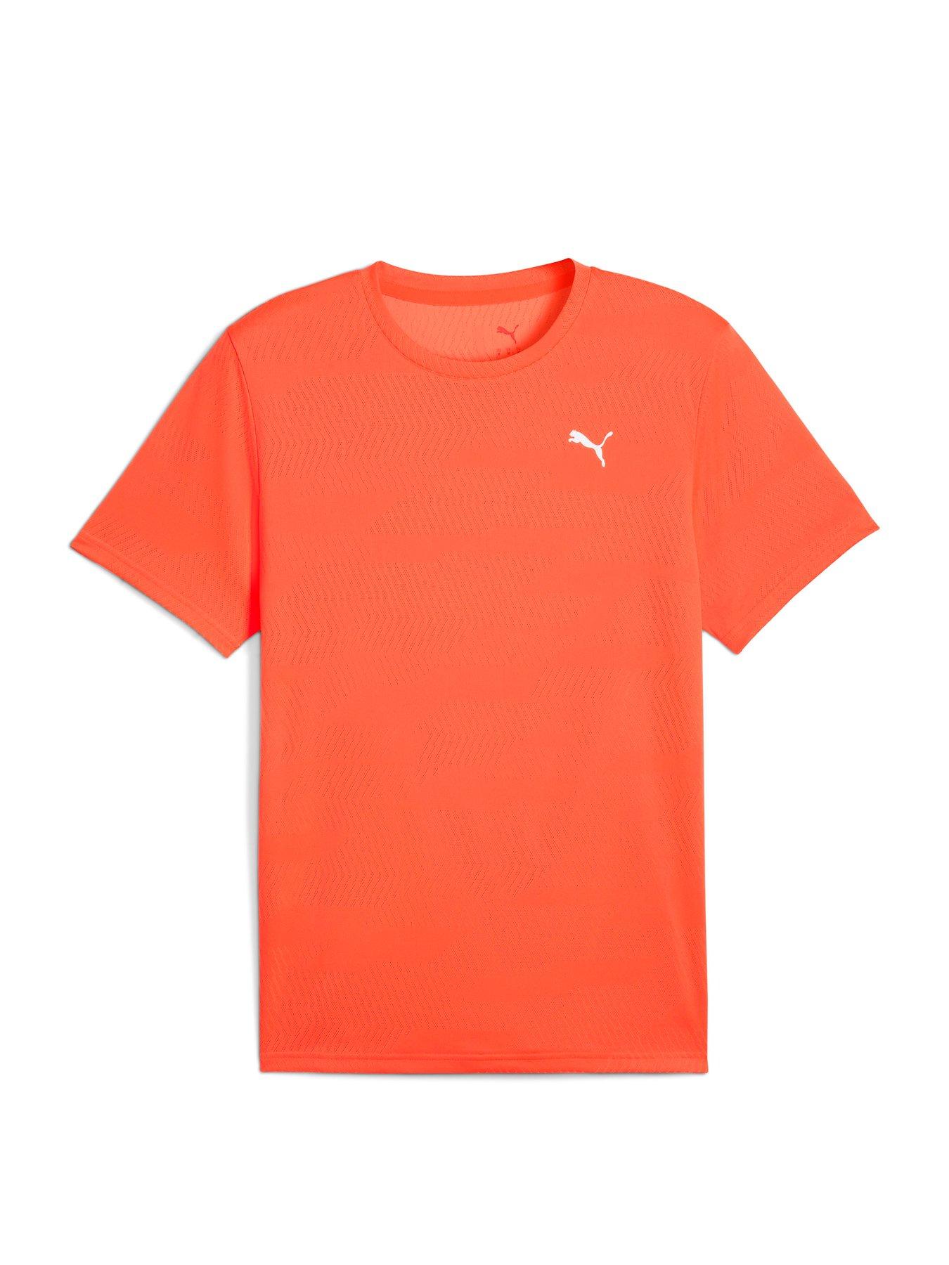 Puma Mens Training Flex Jacquard T-Shirt - Red