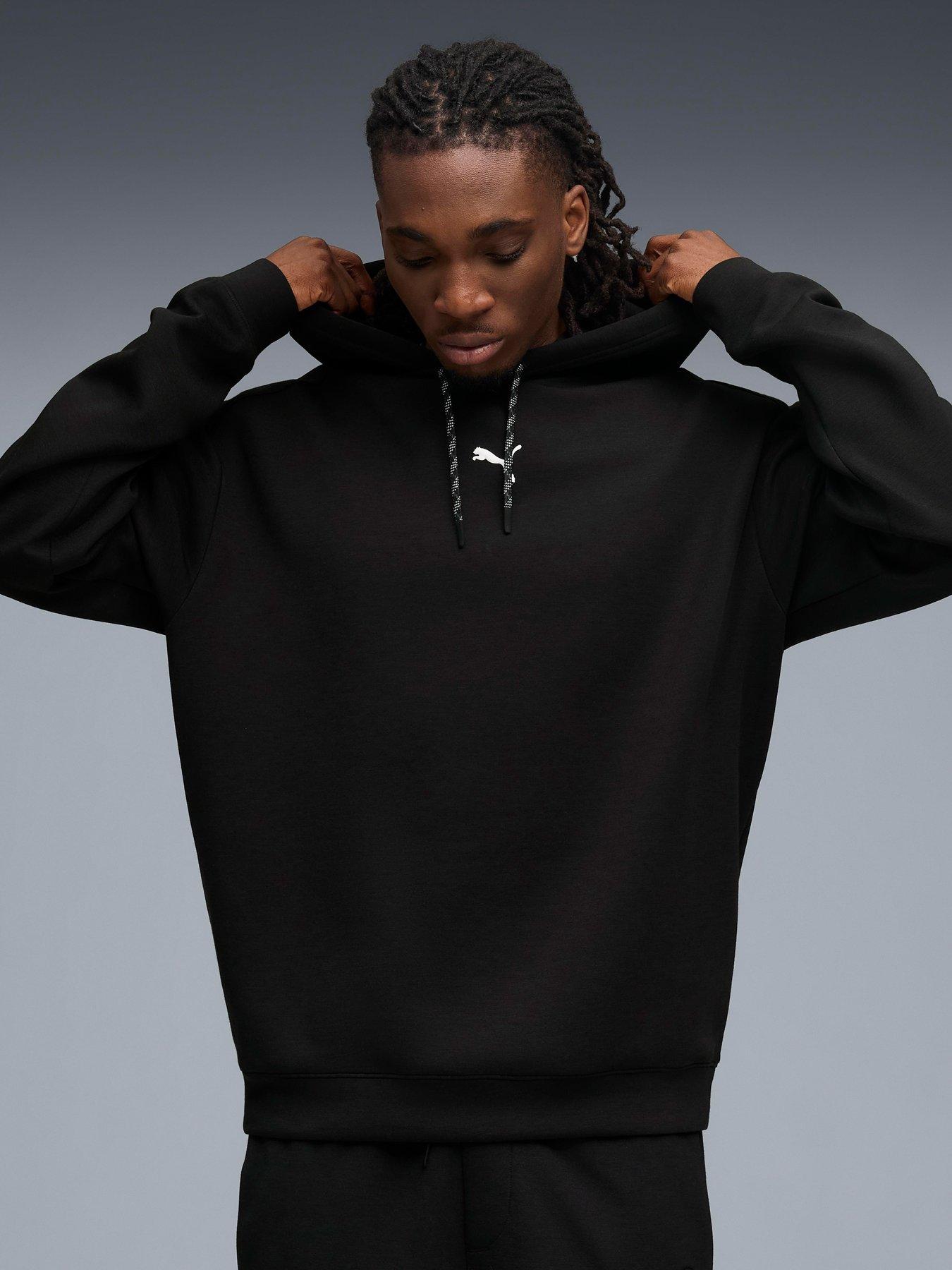 Puma Mens Training Cloudspun Hoodie - Black