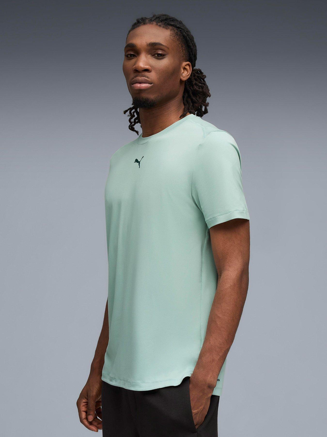 Puma Mens Training Cloudspun Branded T-Shirt, Green, Size 2Xl, Men