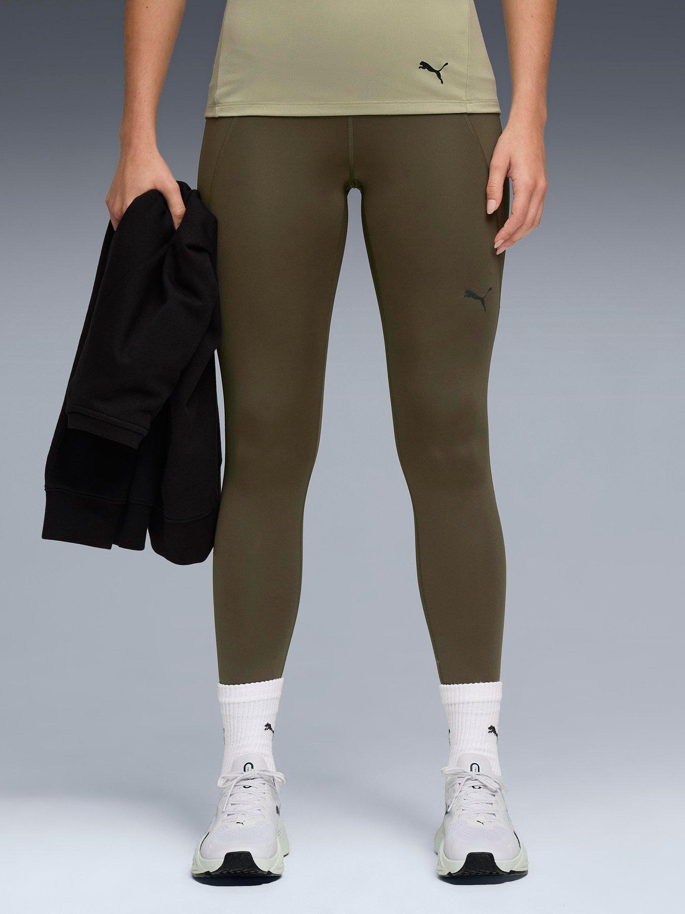 undefined Womens Training Essential High Waist 7/8 Tights - Green