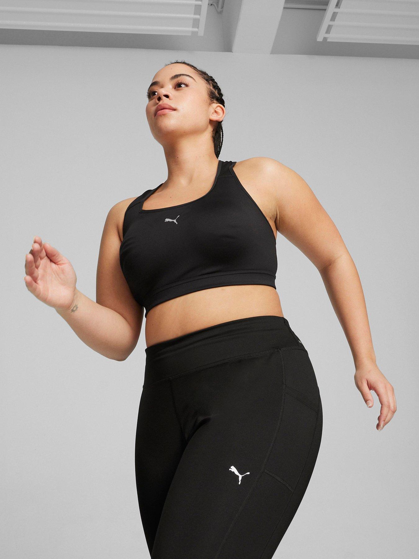 undefined Womens Running 4Keeps Run Bra - Black