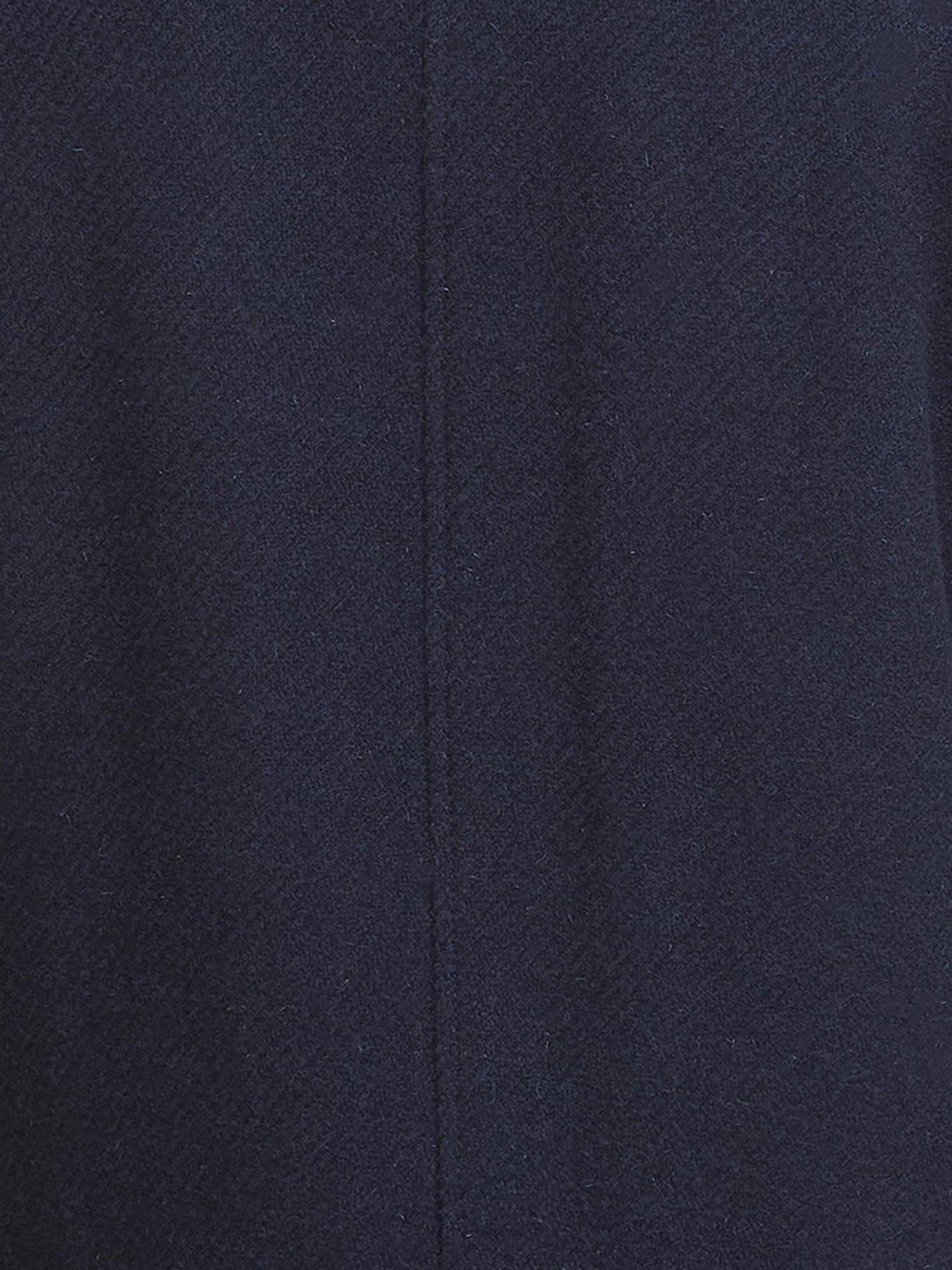 Image 6 of 6 of Barbour Newfield Wool Peacoat - Navy