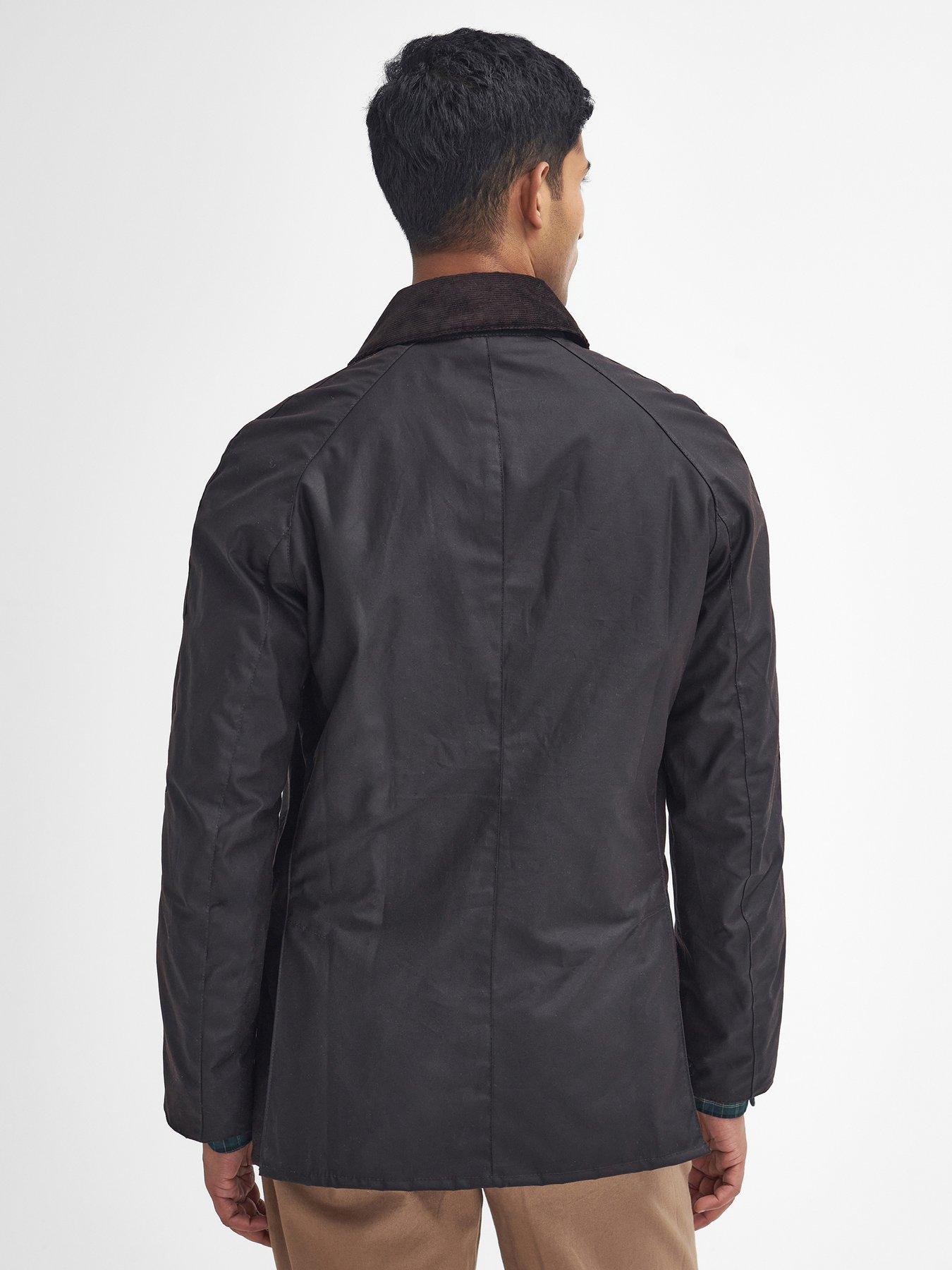 Image 2 of 6 of Barbour Ashby Wax Jacket - Black