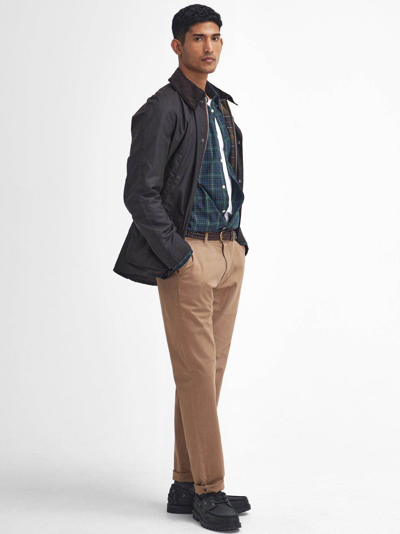Image 3 of 6 of Barbour Ashby Wax Jacket - Black