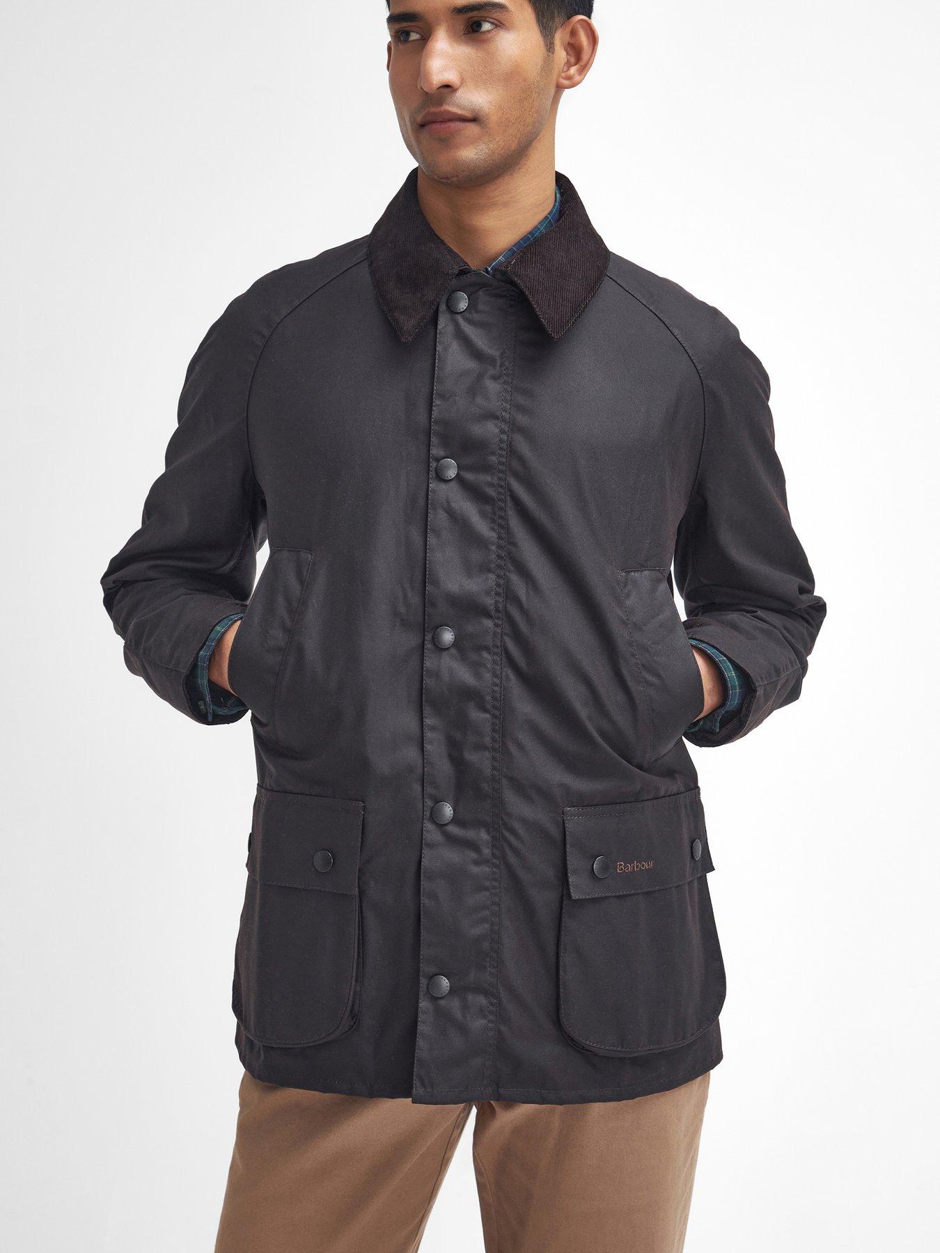 Image 6 of 6 of Barbour Ashby Wax Jacket - Black