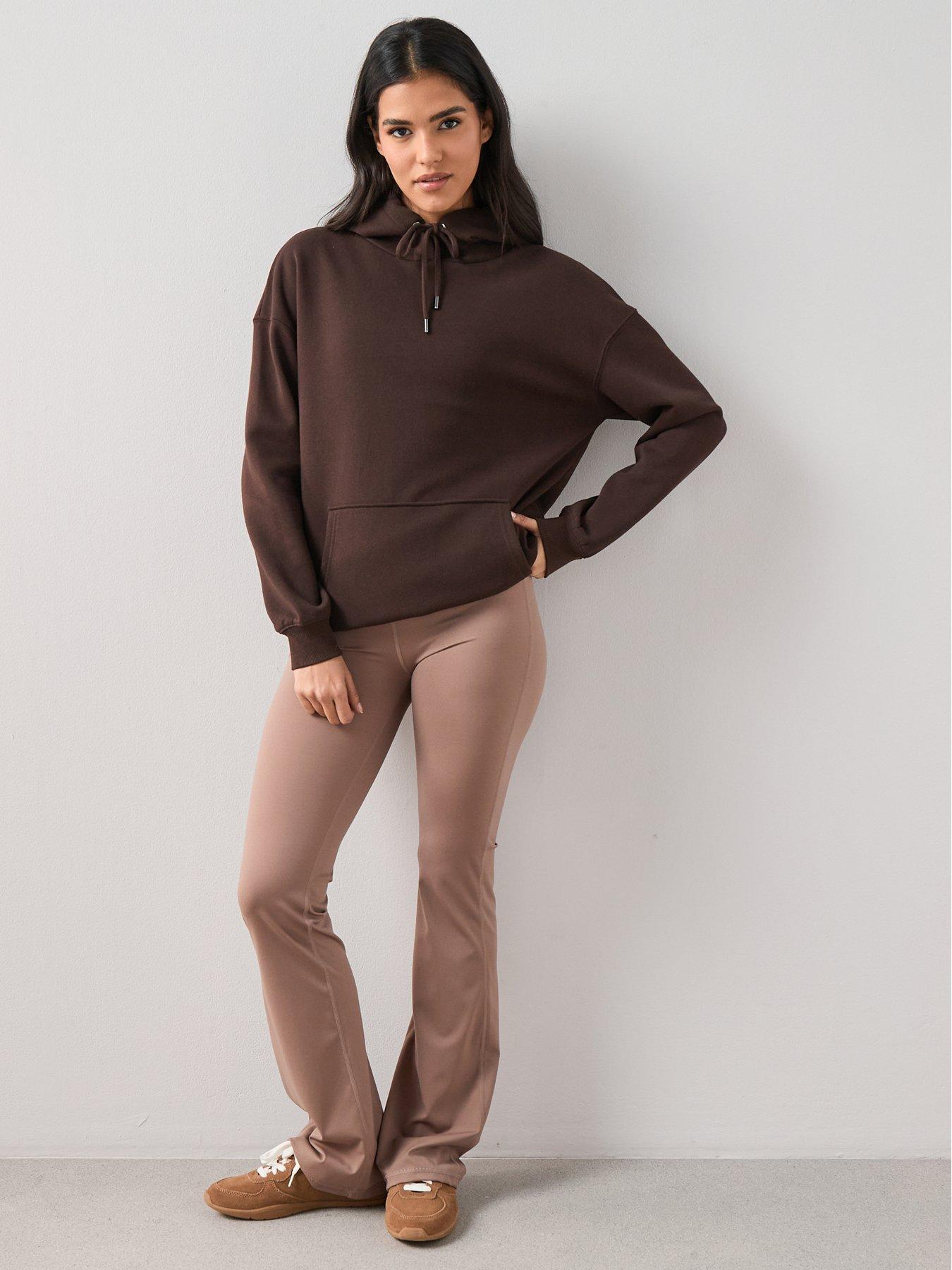 Image 3 of 7 of The Very Collection Essential Oversized Hoodie - Brown