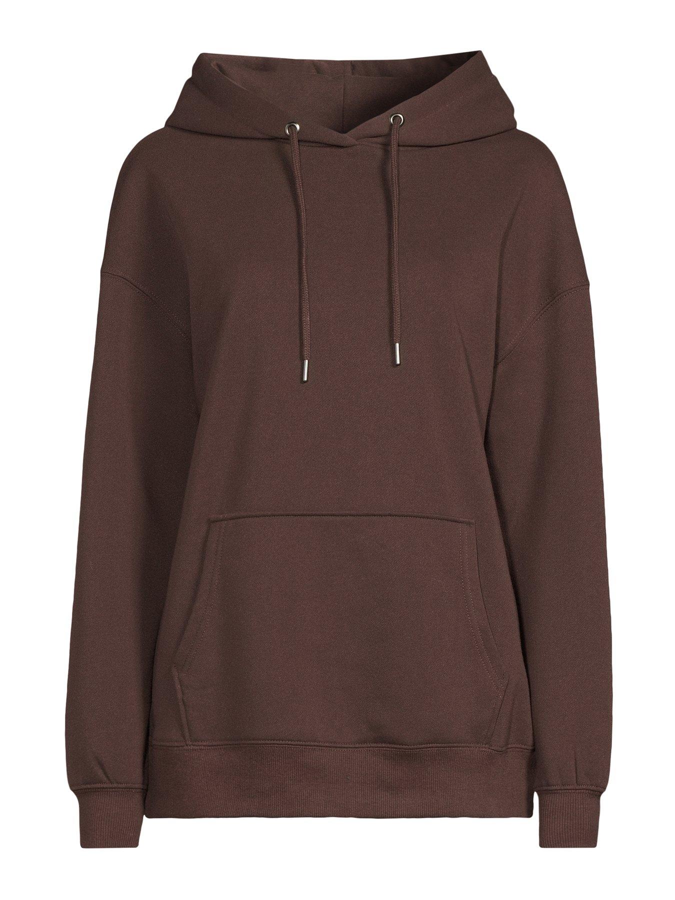 Image 7 of 7 of The Very Collection Essential Oversized Hoodie - Brown