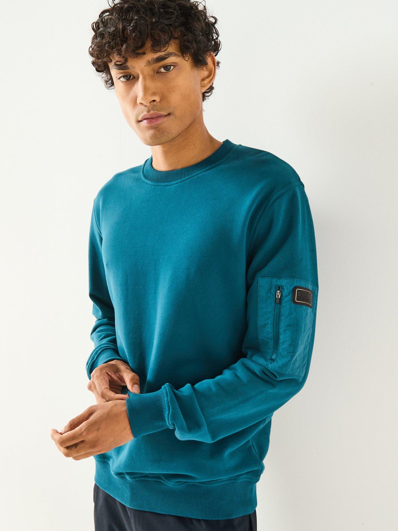 Barbour International Grip Crew Sweatshirt - Blue