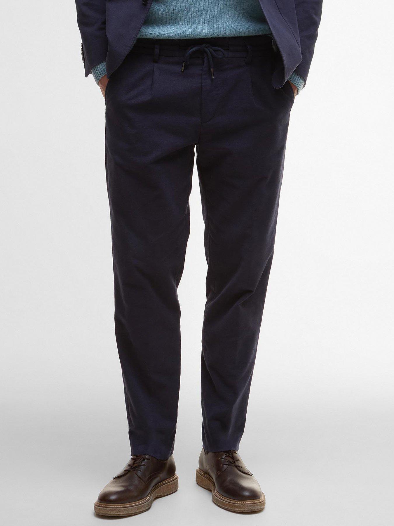 Barbour Jennings Moleskin Trousers- Navy