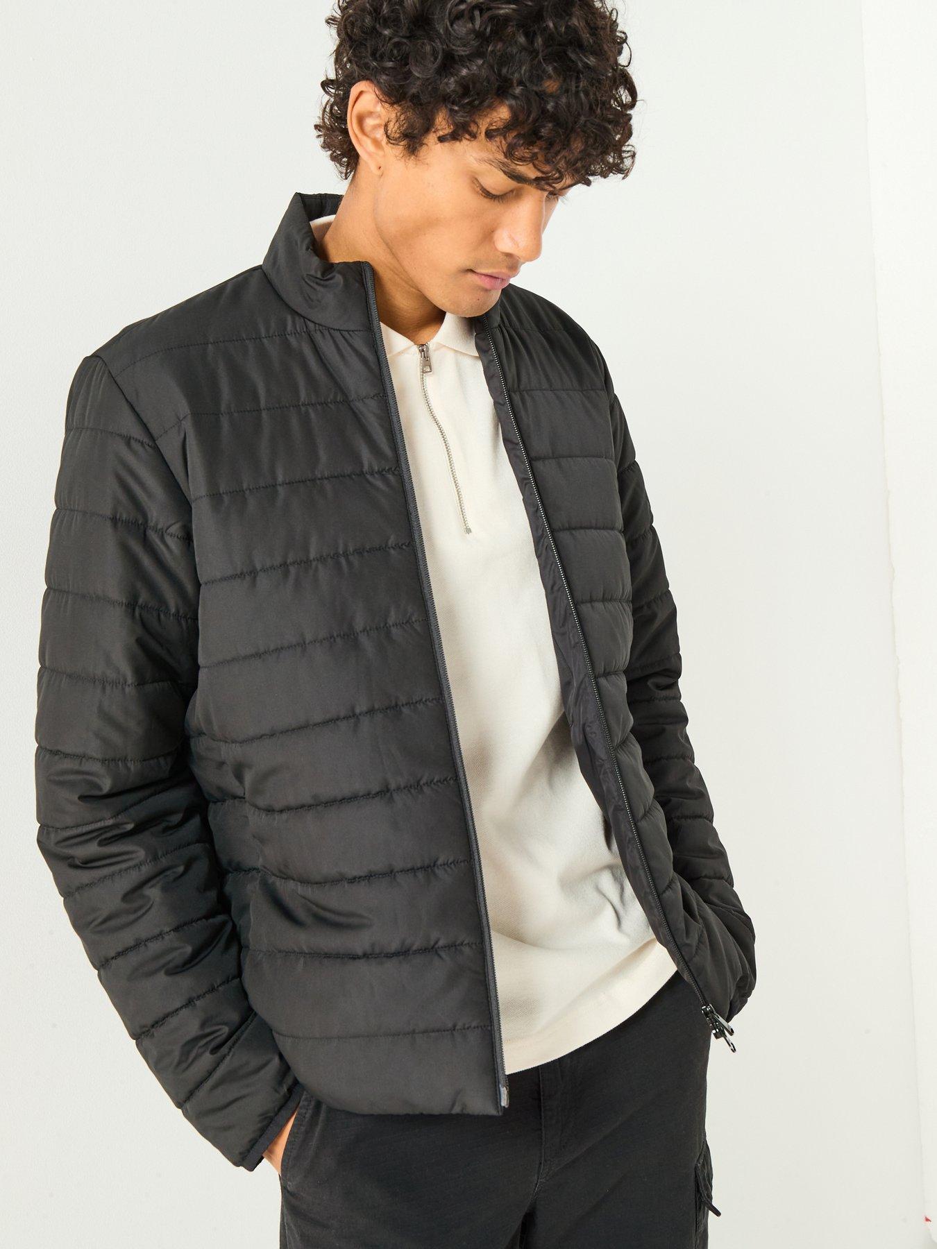 Barbour International Aldon Slim Fit Baffle Jacket - Black