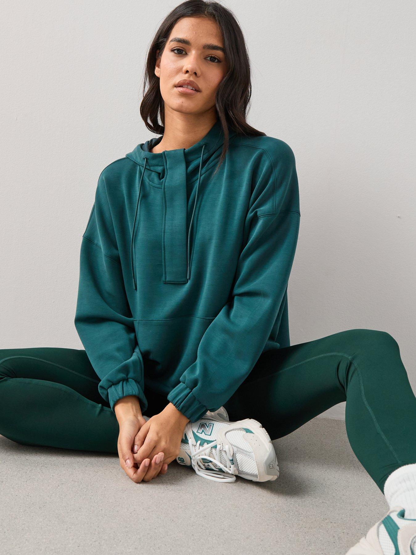 The Very Collection Modal Athleisure Sweatshirt - Teal
