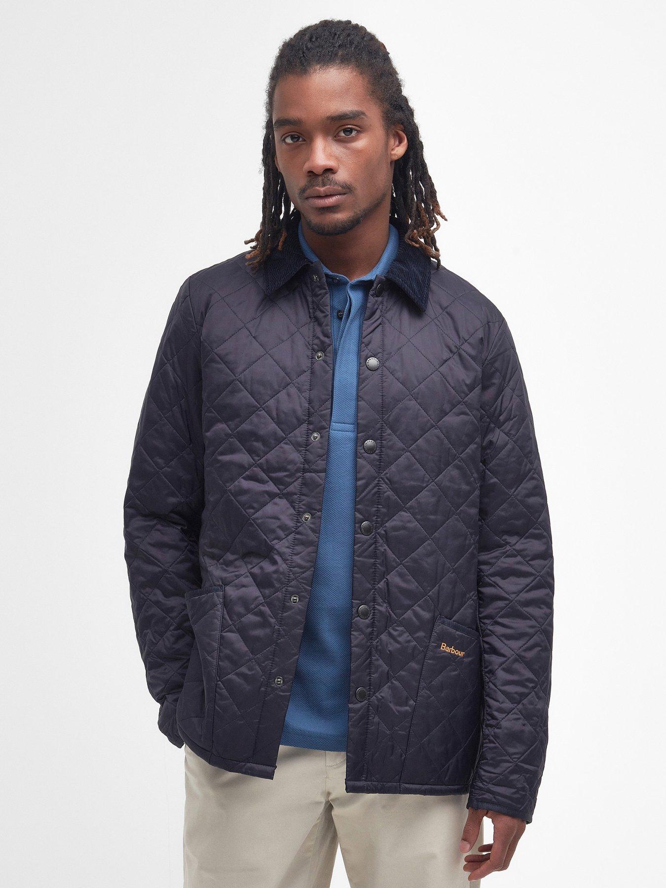 Barbour Liddesdale Quilted Jacket - Navy | Very