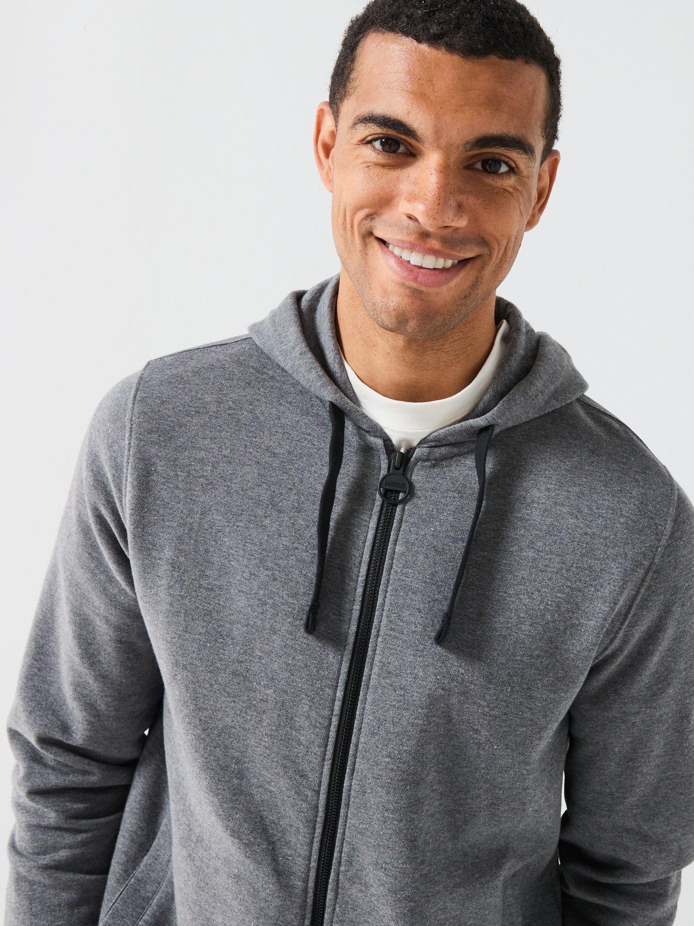 Image 5 of 6 of Barbour International Exclusive - Zip Hoody - Light Grey