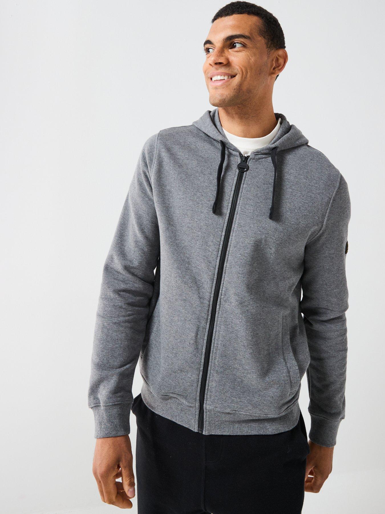 Image 6 of 6 of Barbour International Exclusive - Zip Hoody - Light Grey