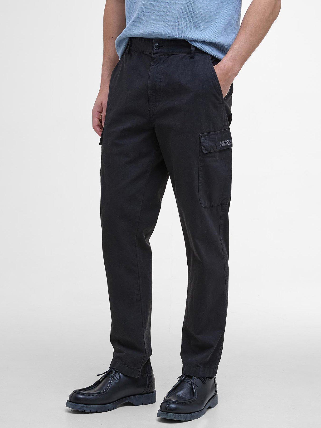 Barbour International Ripstop Cargo Trousers - Dark Green