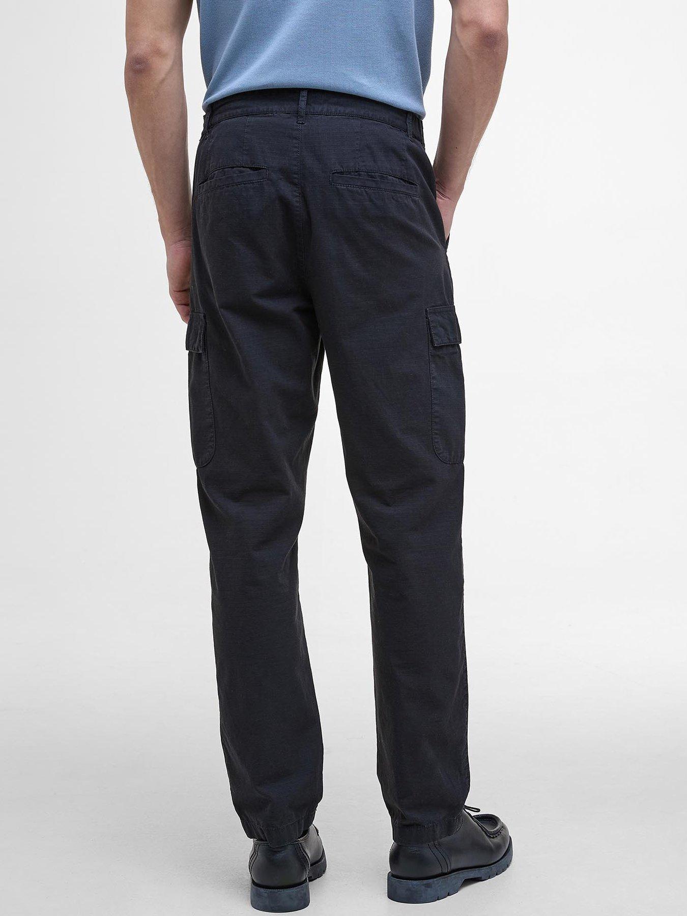 Image 2 of 6 of Barbour International Ripstop Cargo Trousers - Dark Green