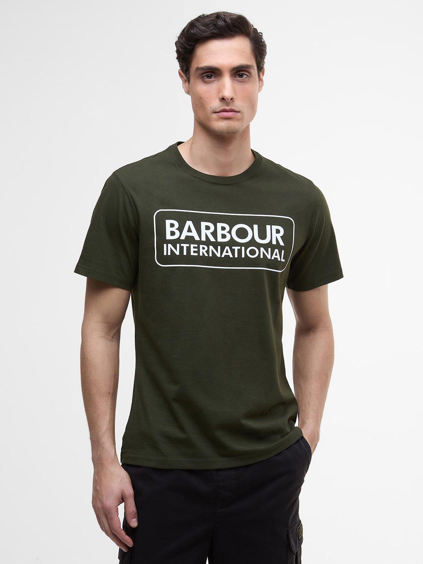 undefined Essential Large Logo Short Sleeve T-Shirt - Dark Green