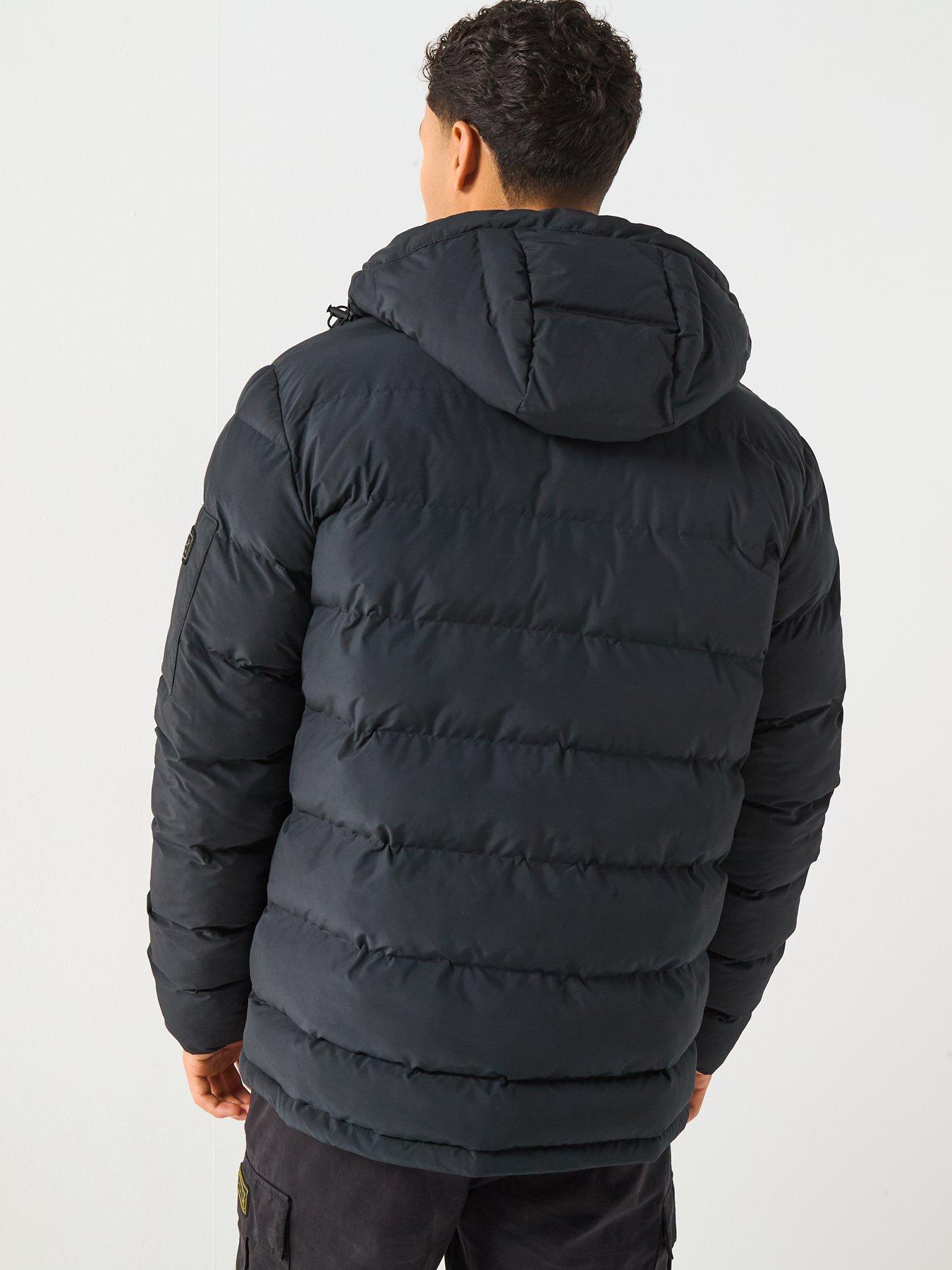Image 2 of 6 of Barbour International International Daleson Padded Jacket - Black
