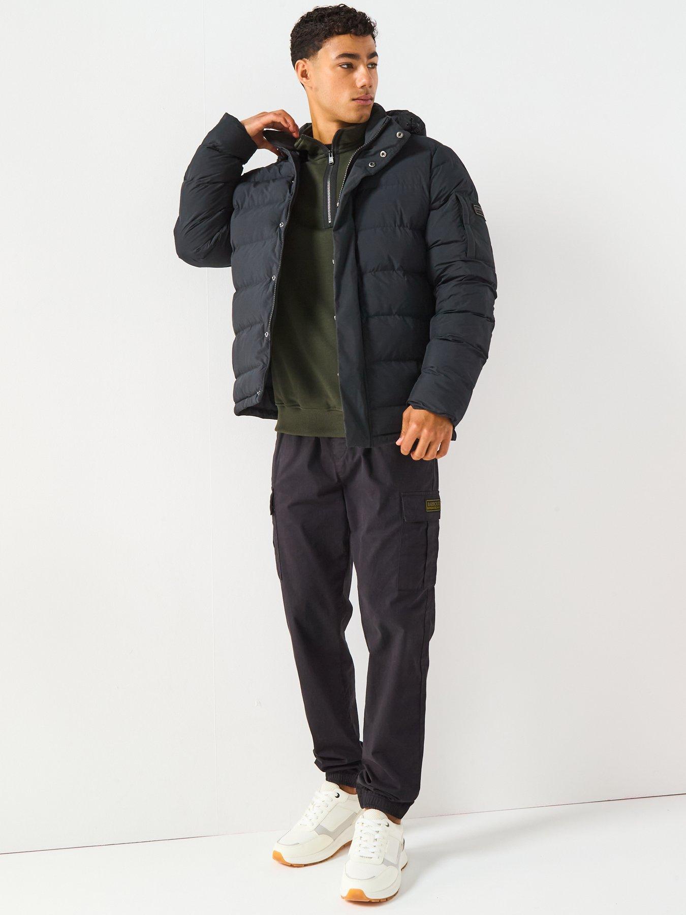 Image 4 of 6 of Barbour International International Daleson Padded Jacket - Black