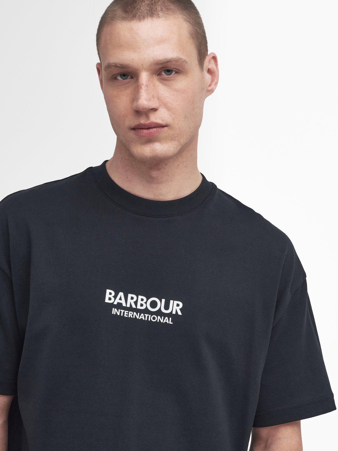 Image 4 of 6 of Barbour International Formula T-Shirt- Black