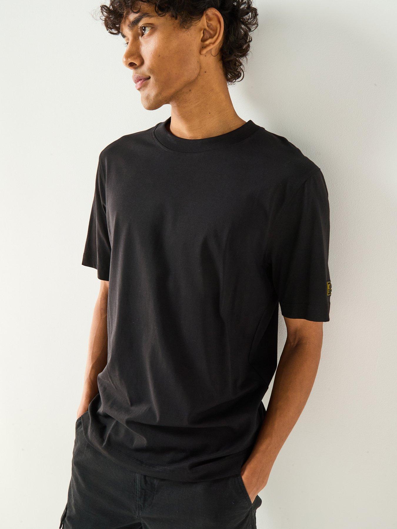 Barbour International Outline Relaxed Fit T-Shirt Black Very