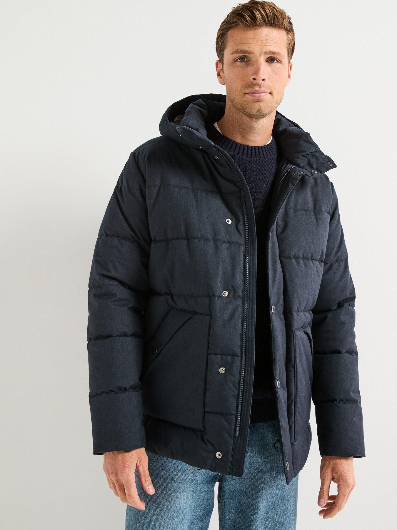 Barbour Brampton Puffer Jacket- Navy