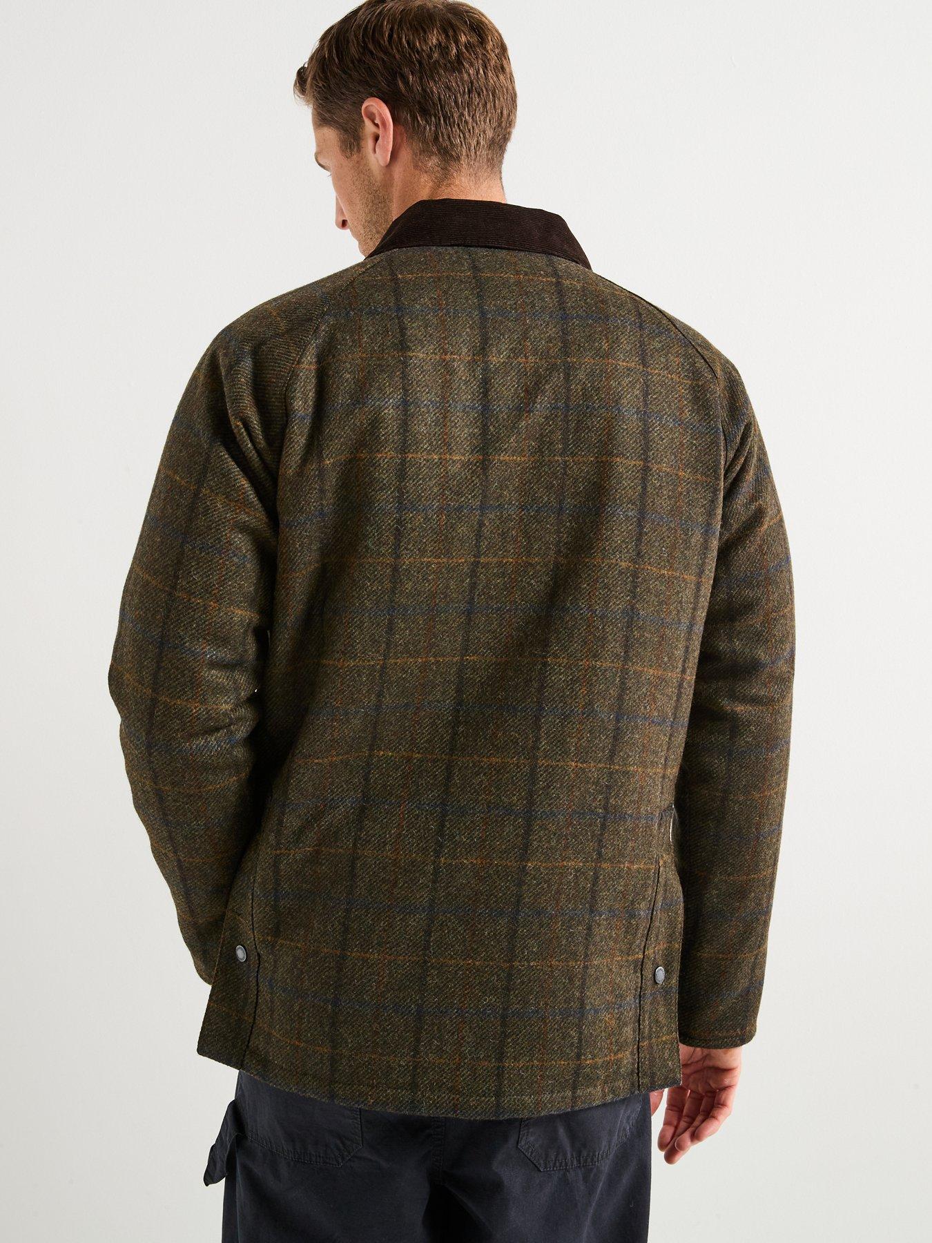 Barbour Bedale Check Wool Jacket - Brown | Very