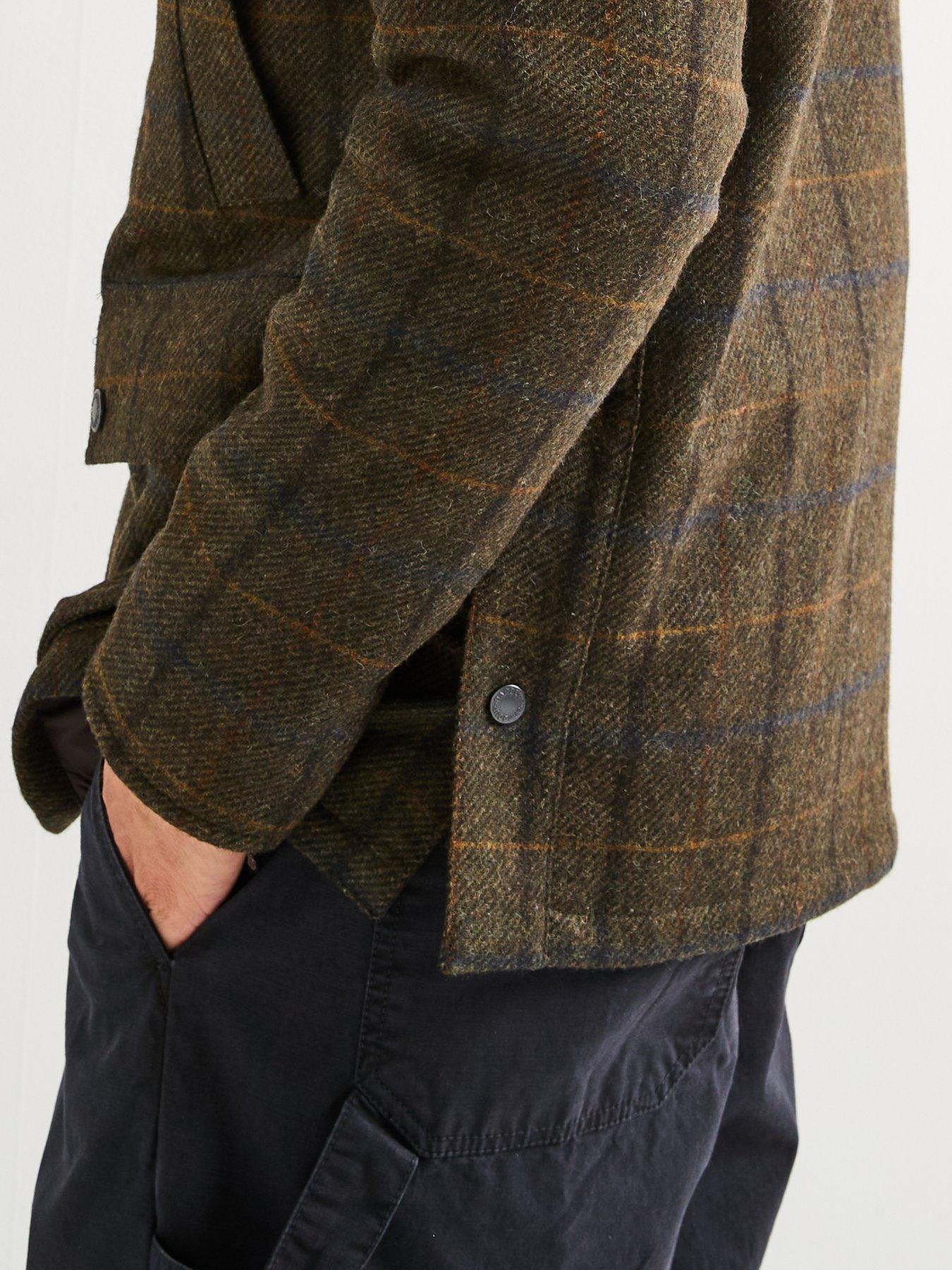 Barbour Bedale Check Wool Jacket - Brown | Very