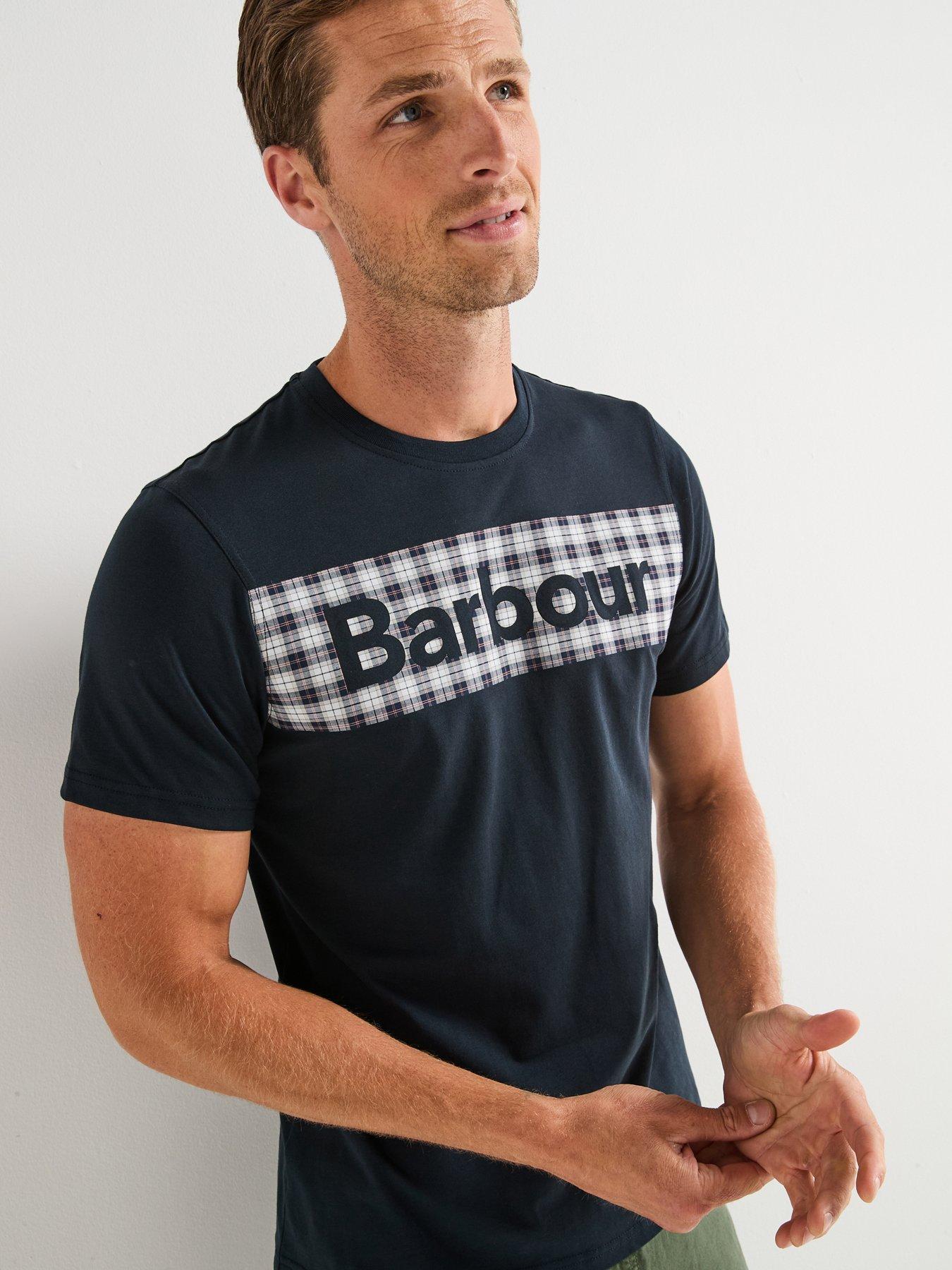 Barbour Bancroft Graphic T-Shirt- Navy
