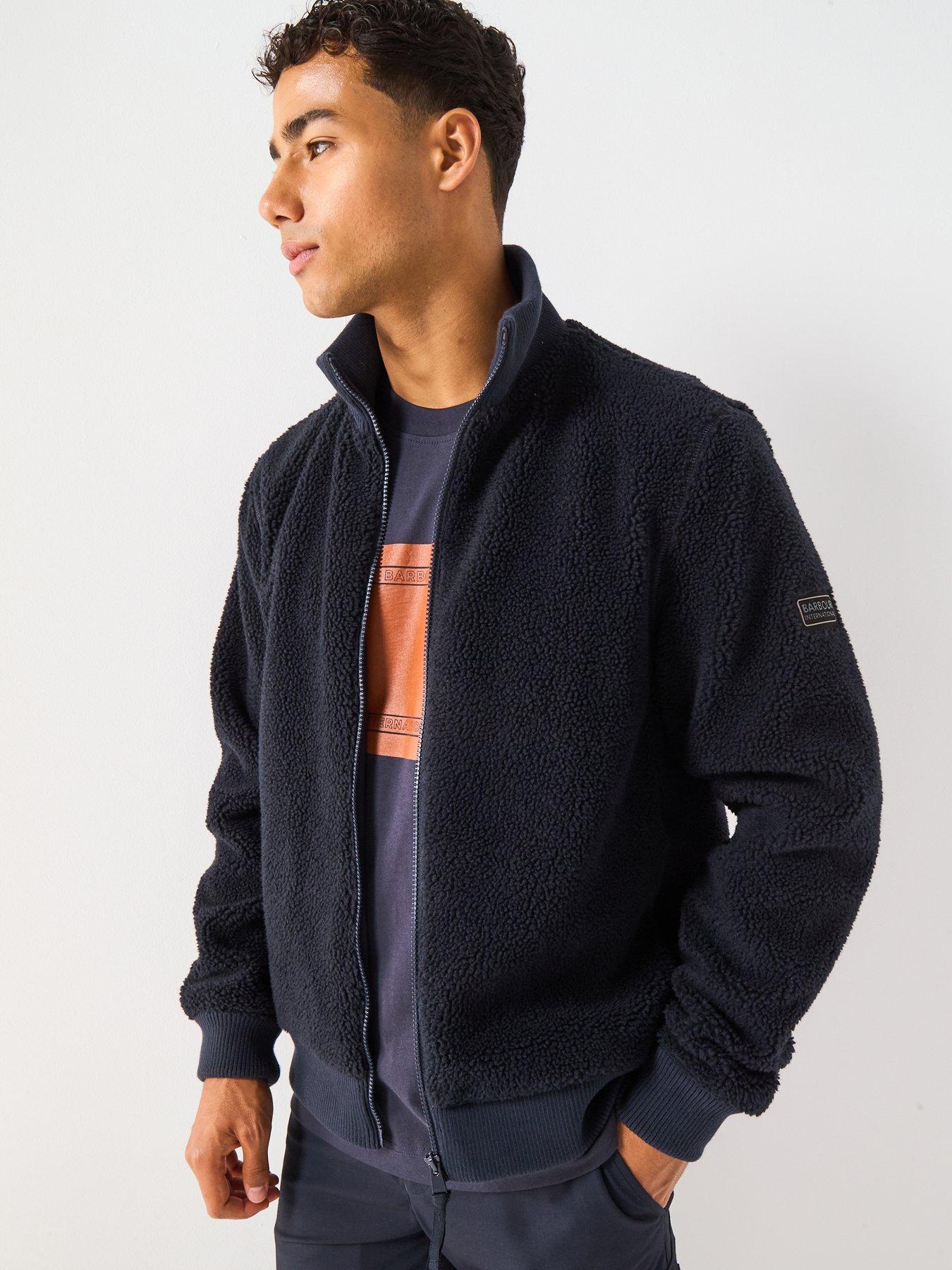 Barbour International Dinstone Fleece Jacket - Navy