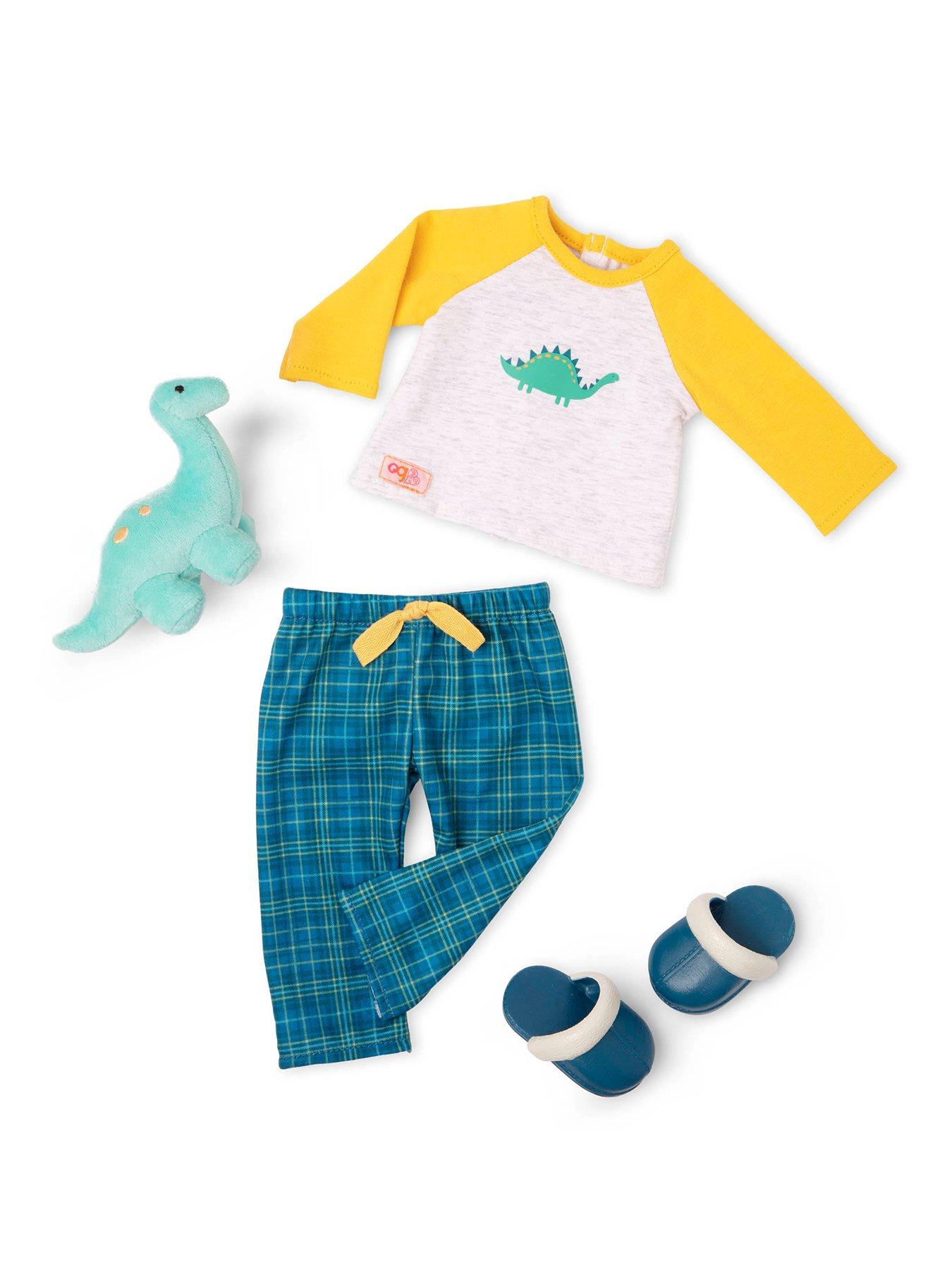 Our Generation Deluxe Boy dinosaur Print Pajama Outfit
