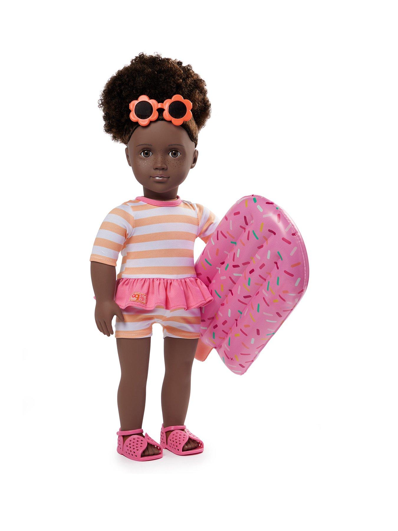Our Generation DOLL W/BATHING SUIT, NADYA, AA