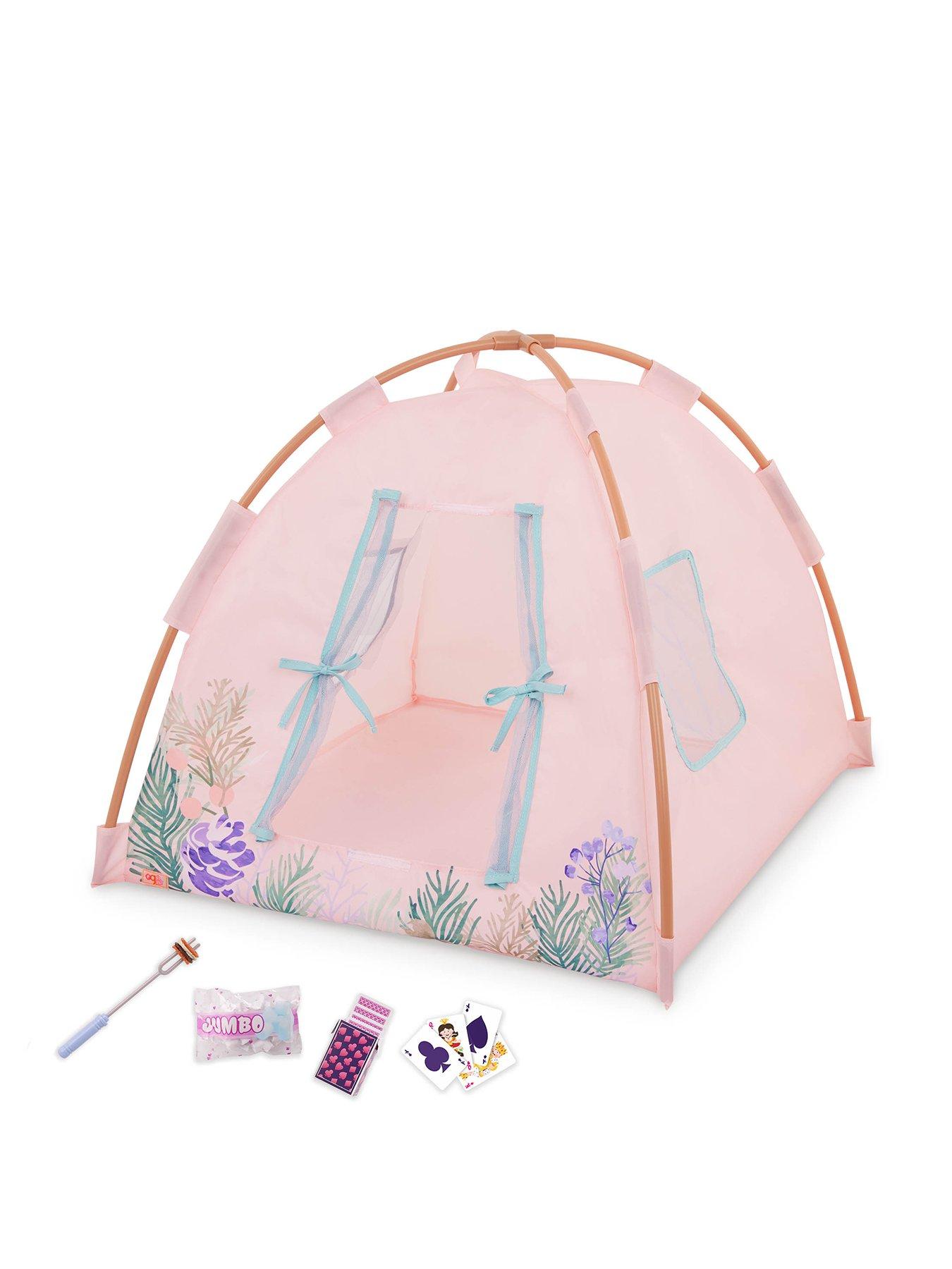 Image 1 of 4 of Doll&nbsp;Camping Tent with&nbsp;Accessories
