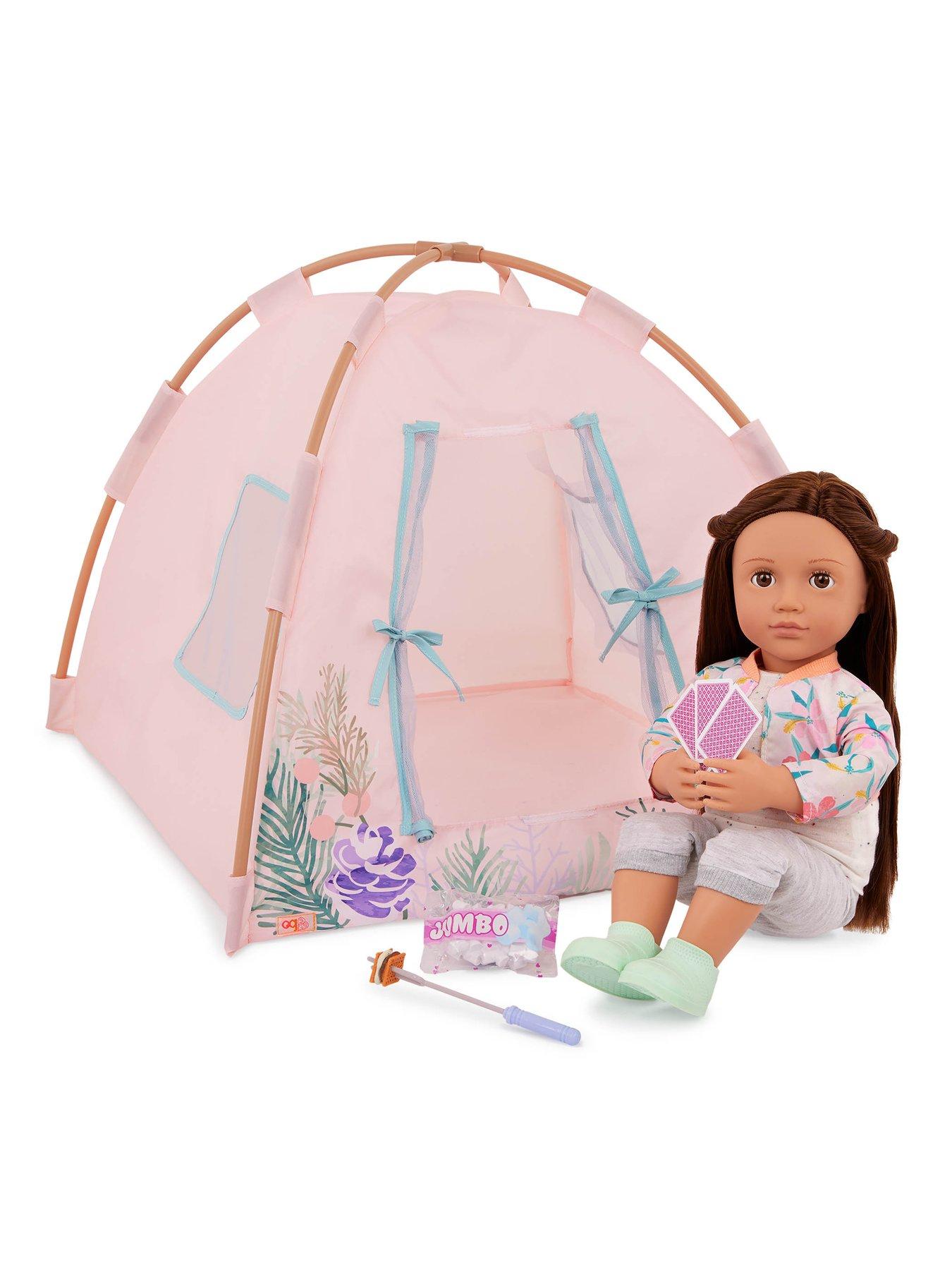 Image 2 of 4 of Doll&nbsp;Camping Tent with&nbsp;Accessories