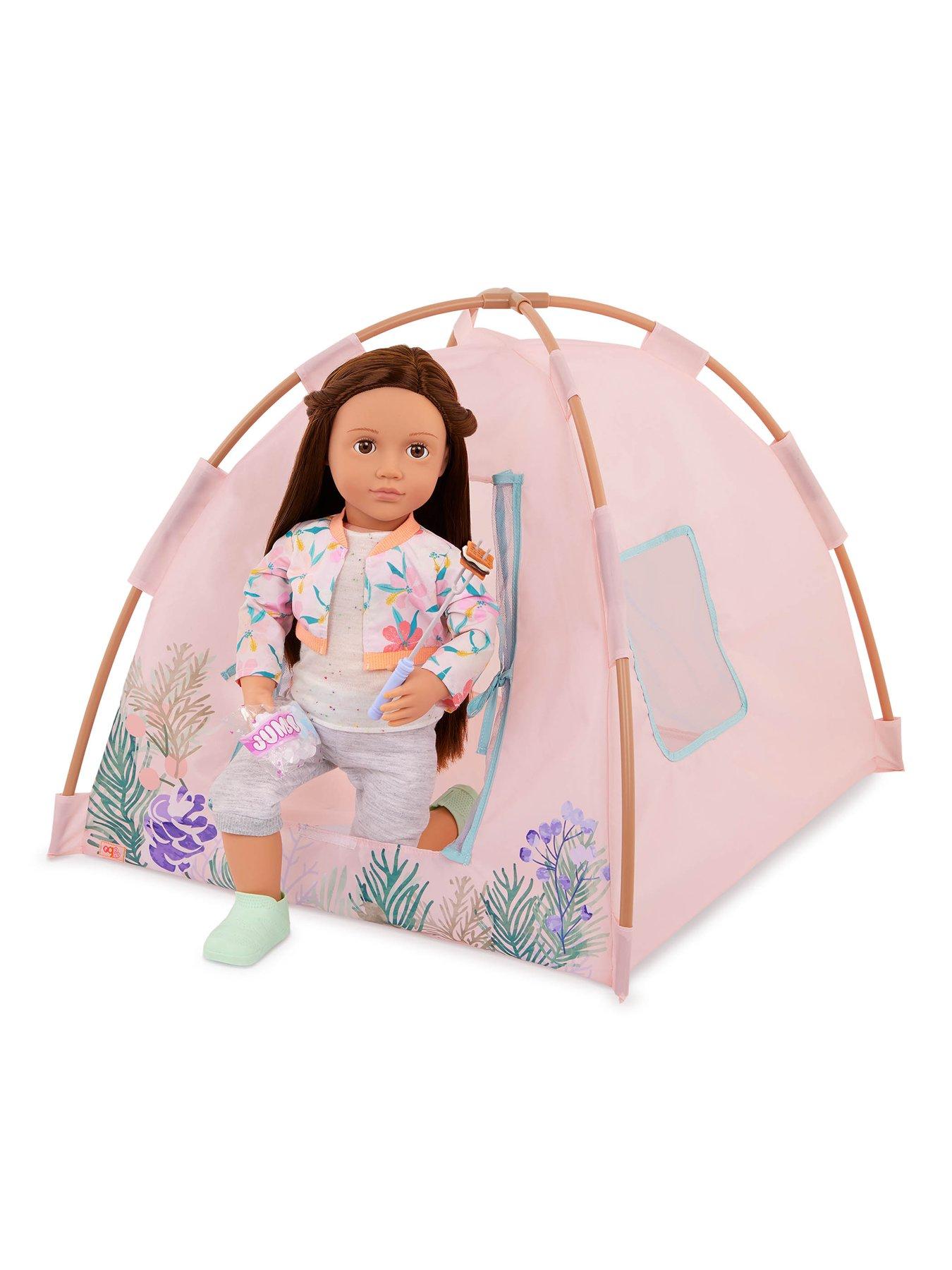 Image 3 of 4 of Doll&nbsp;Camping Tent with&nbsp;Accessories
