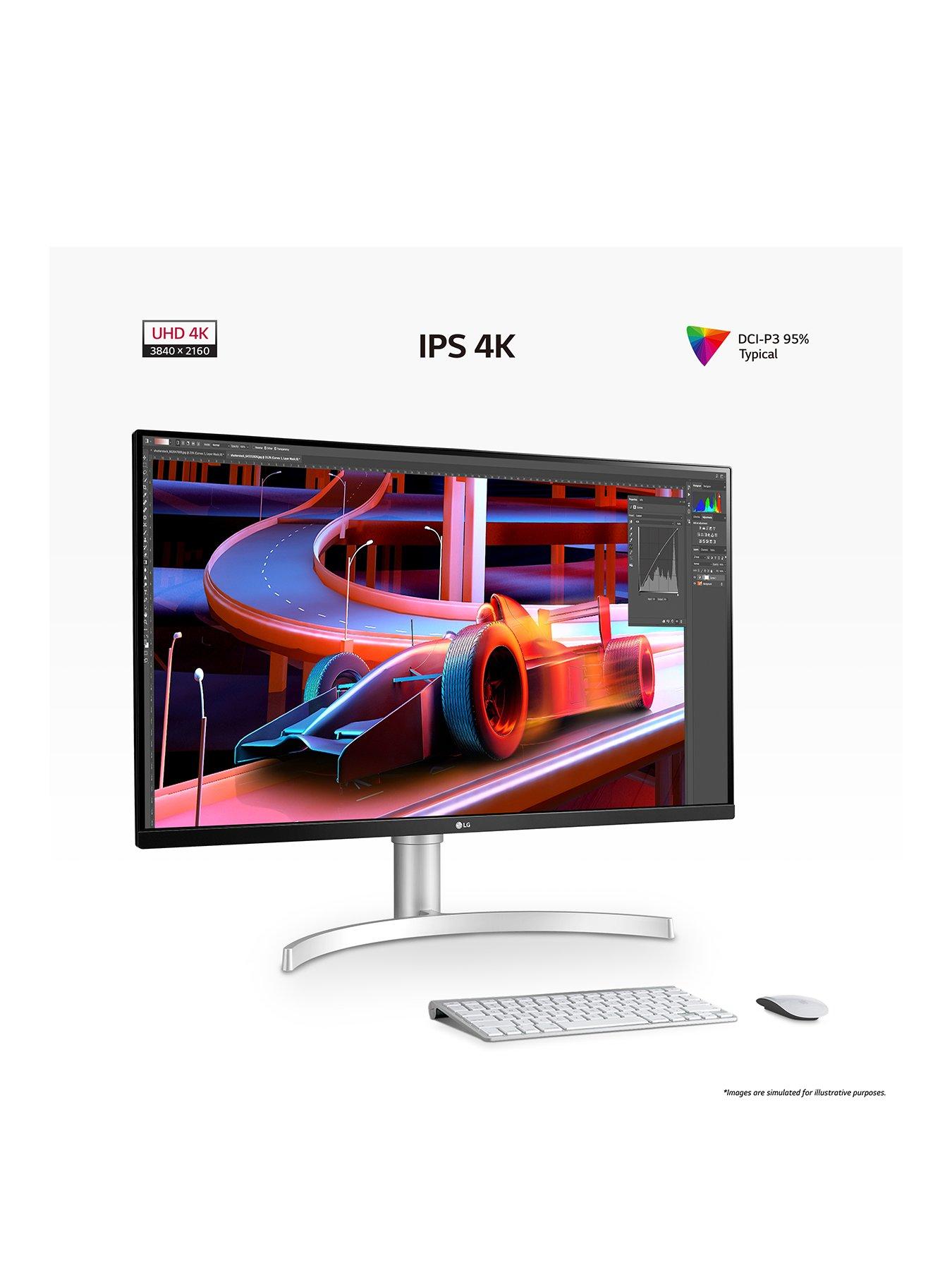 Image 3 of 7 of LG 31.5 UHD 4k IPS Monitor
