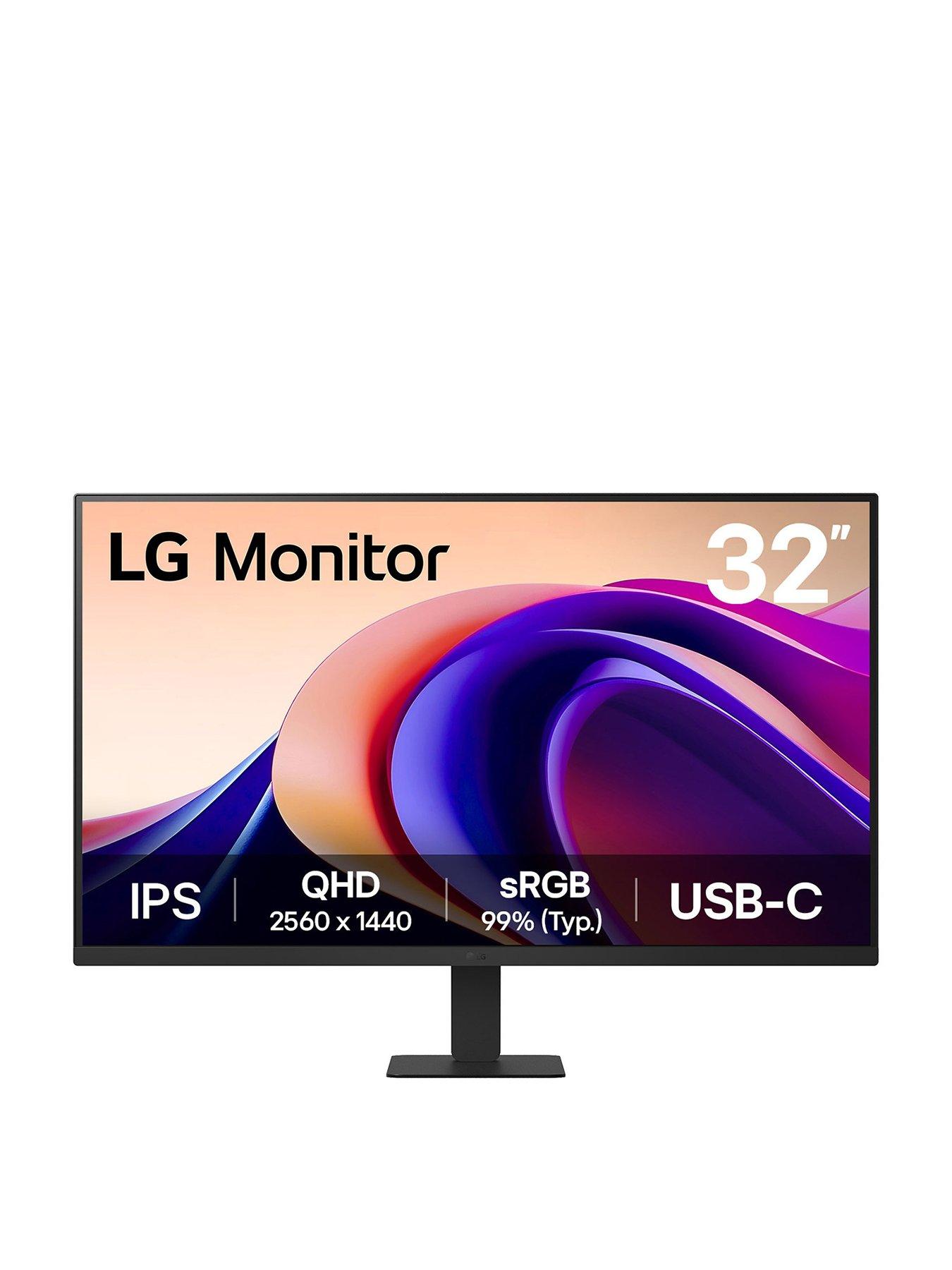 LG 32" QHD IPS 100Mz Monitor with HDR10 and USB Tye-C
