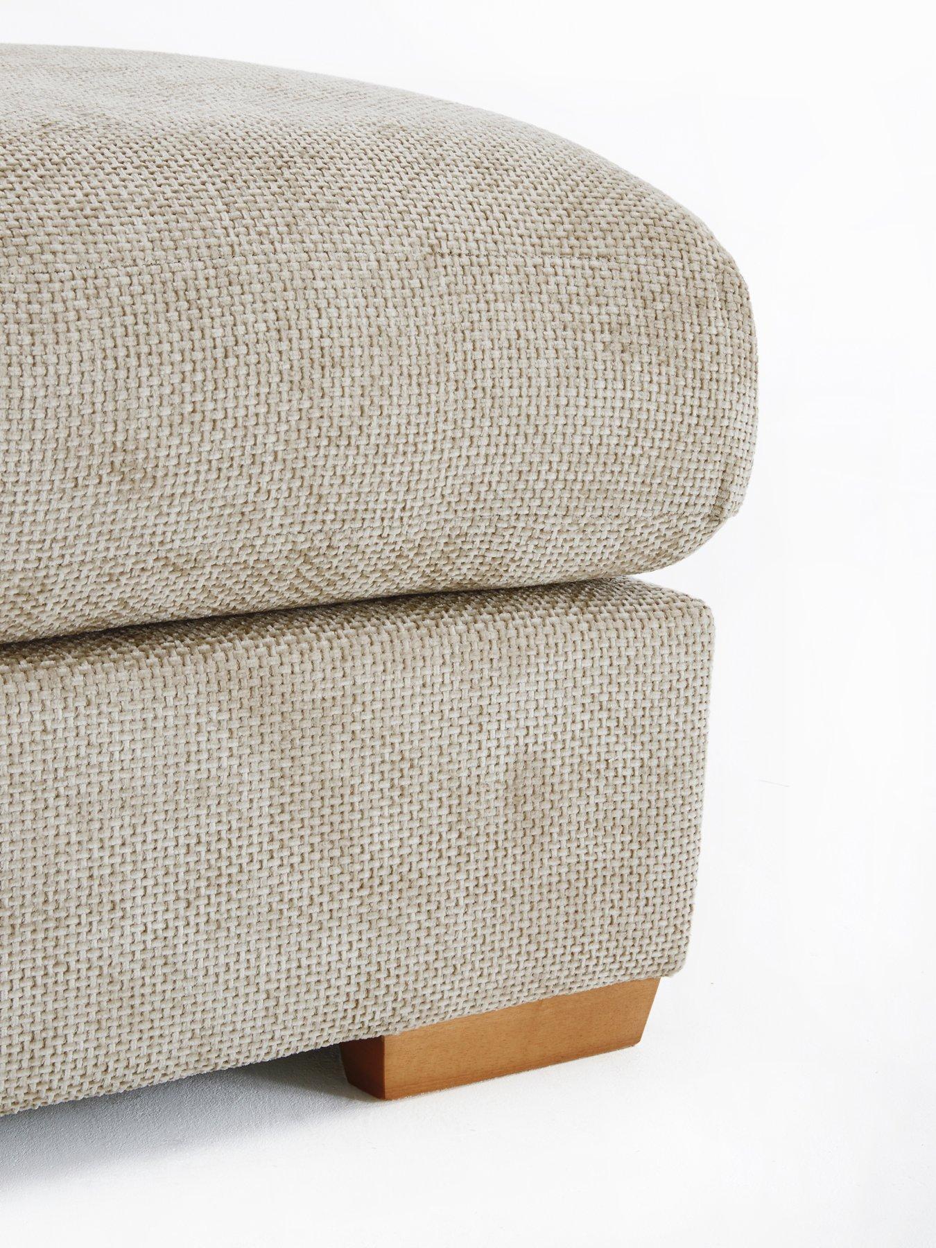 Image 4 of 6 of The Very Collection Broadgate Large Footstool - Made to Order in the UK
