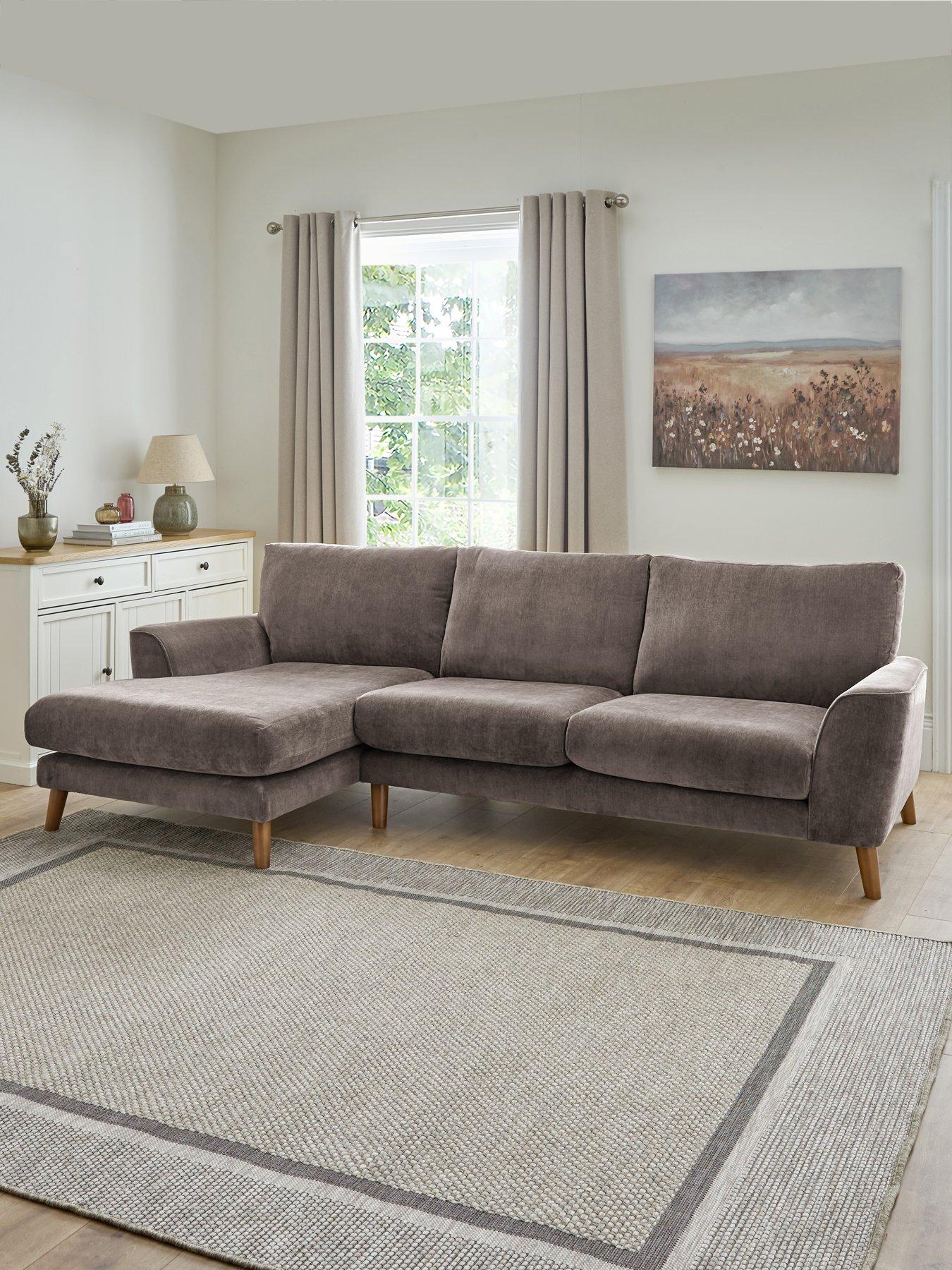 Very Home Aiyanna Lh 3 Seater Chaise