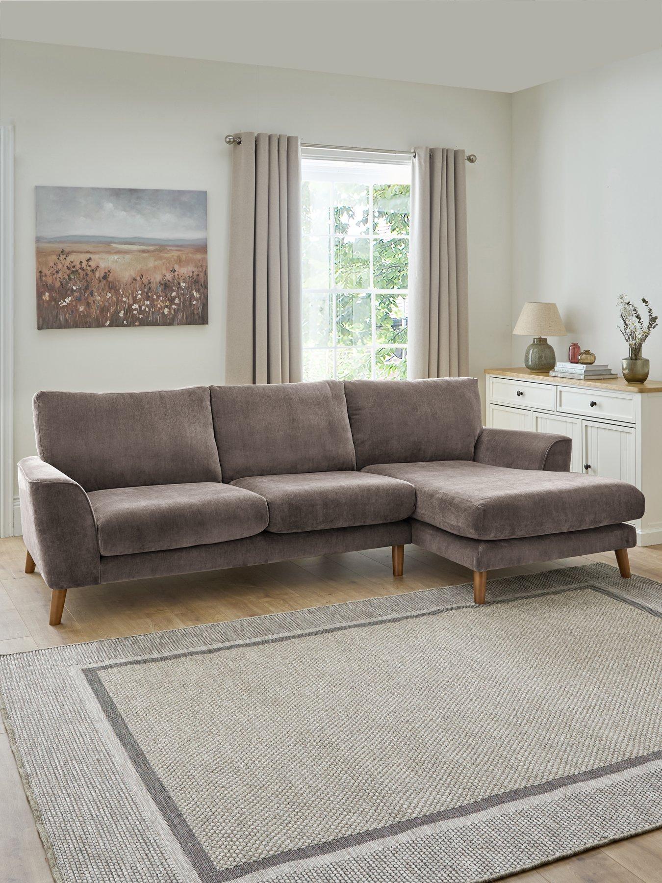 Very Home Aiyanna Rh 3 Seater Chaise