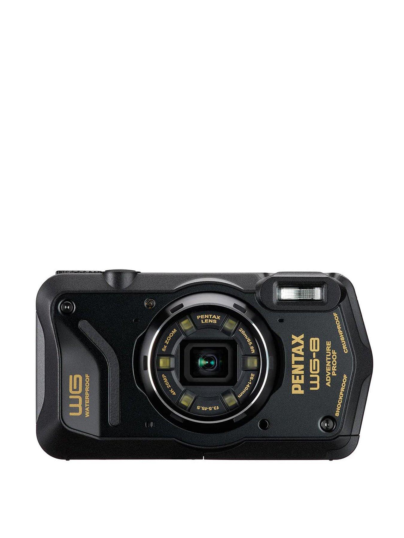 PENTAX WG-8 Tough Compact Camera - Black