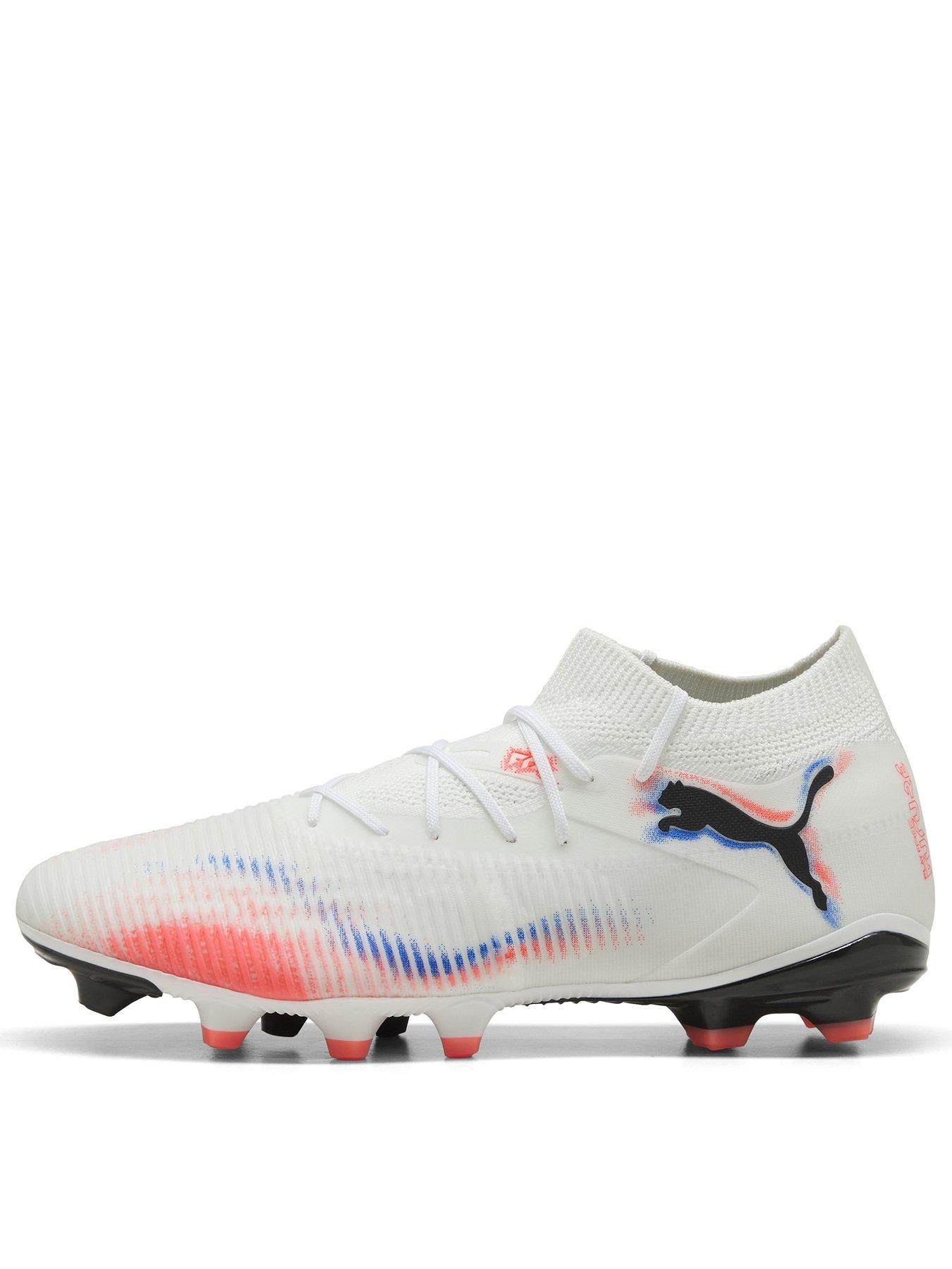 Puma Mens Future 8 Match Firm Ground Football Boots - White