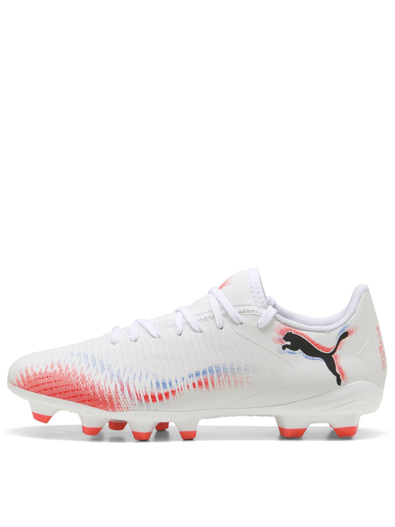Puma Womens Future 8 Play Firm Ground Football Boots - White