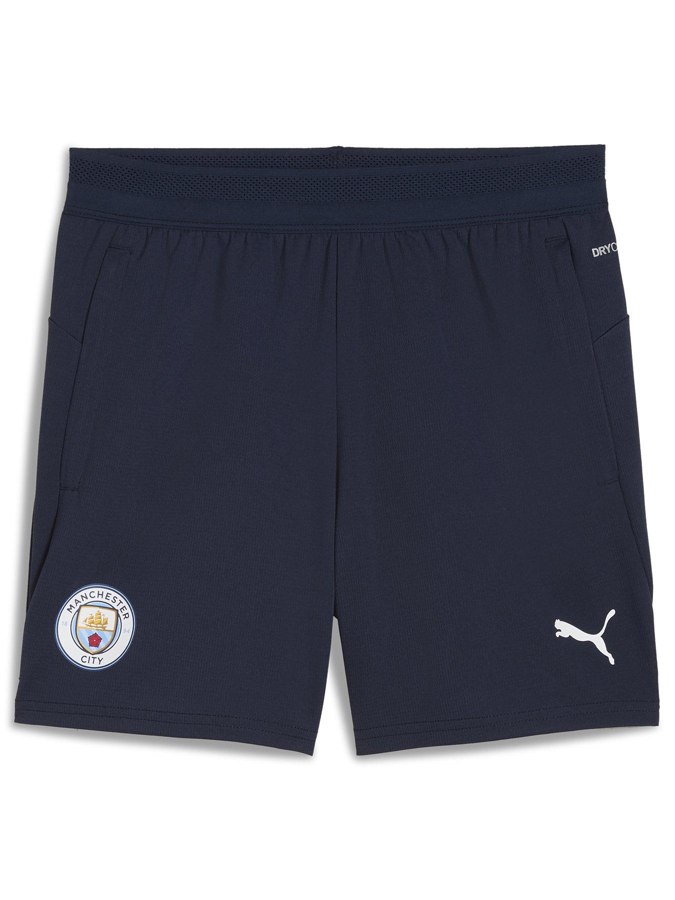 Image 1 of 2 of Puma Junior Manchester City 25/26 Training Shorts - Navy