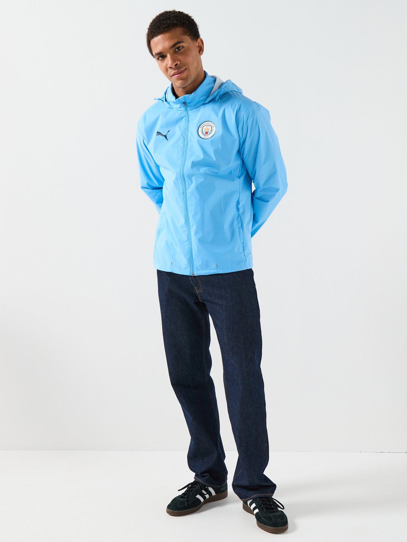 Puma Mens Manchester City 25/26 Training All-Weather Jacket - Blue