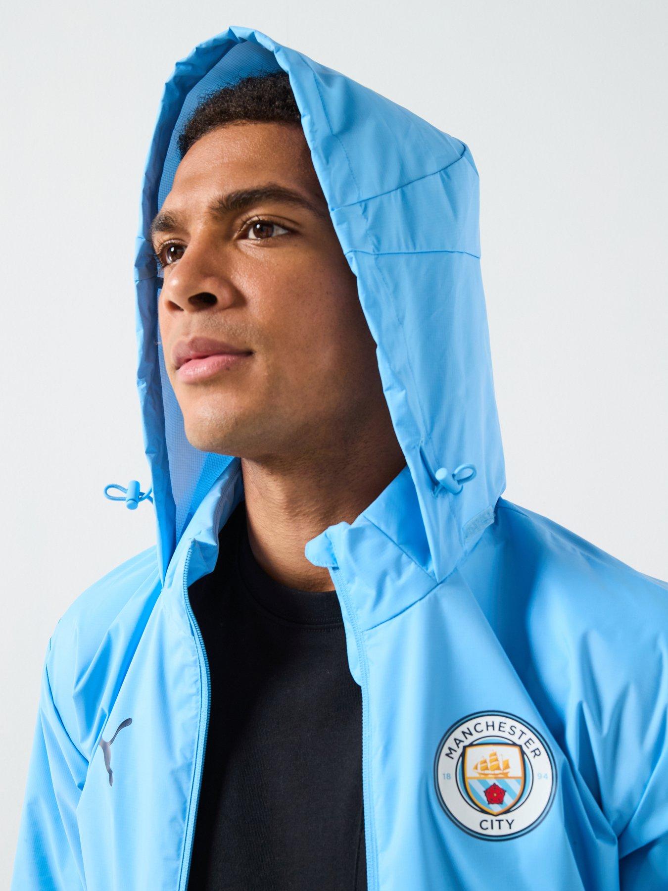 Puma Mens Manchester City 25/26 Training All-Weather Jacket - Blue